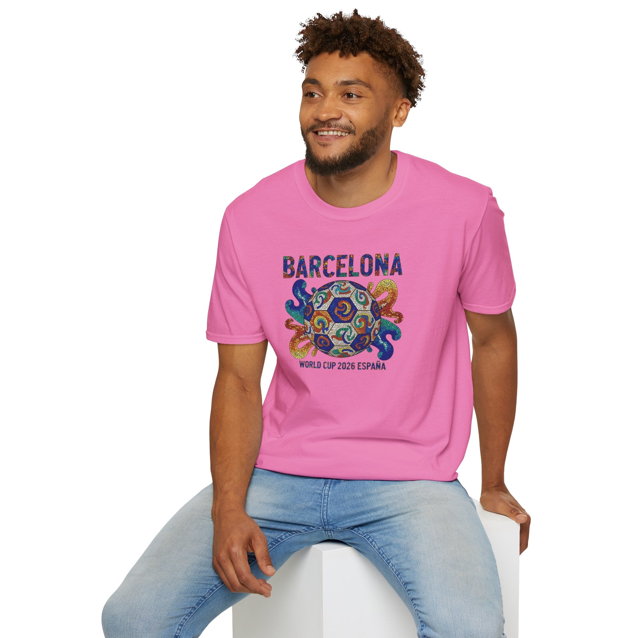 Barcelona Octopus T-Shirt — World Cup España 2026 Soccer Fan Tee