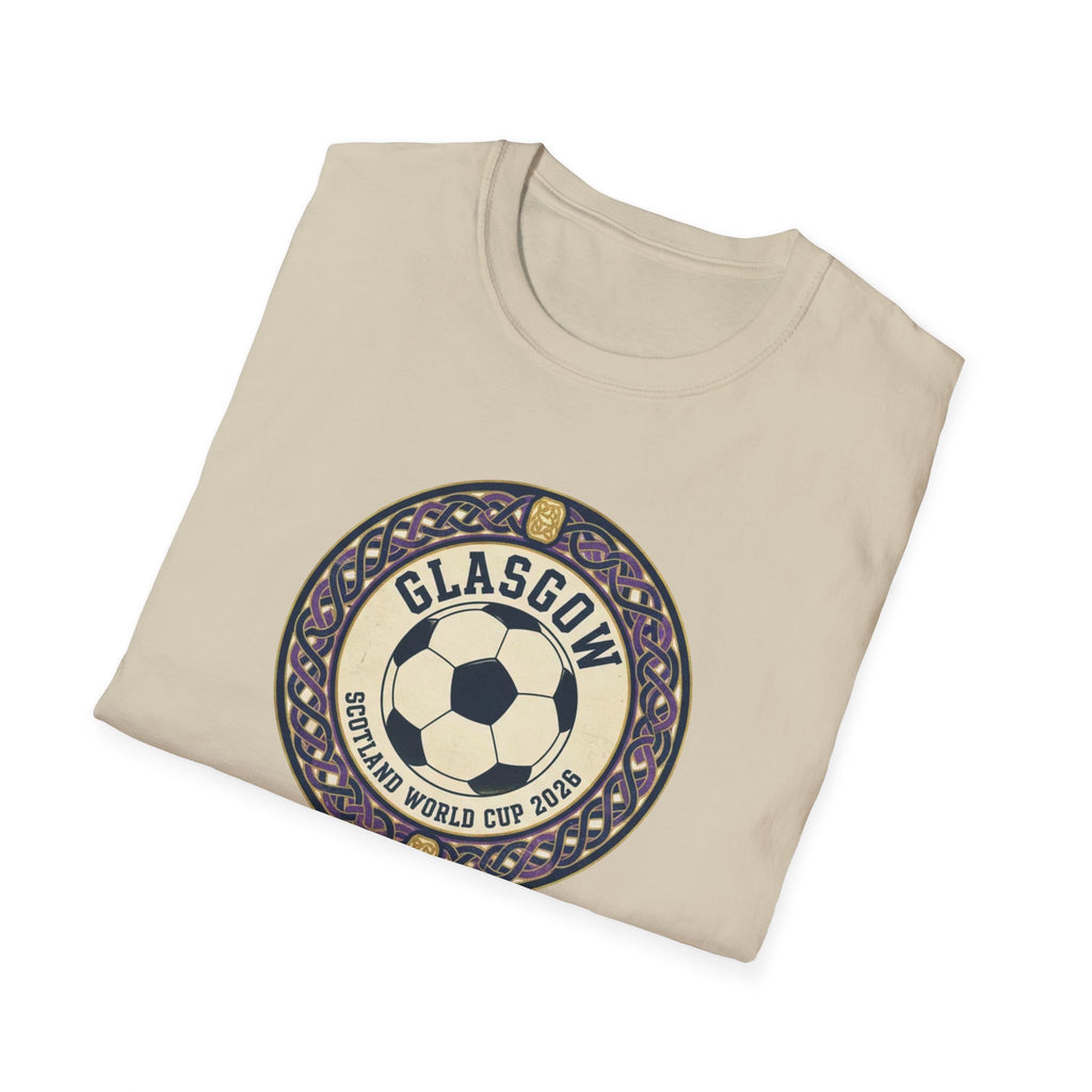 Glasgow Vintage Soccer Badge T-Shirt