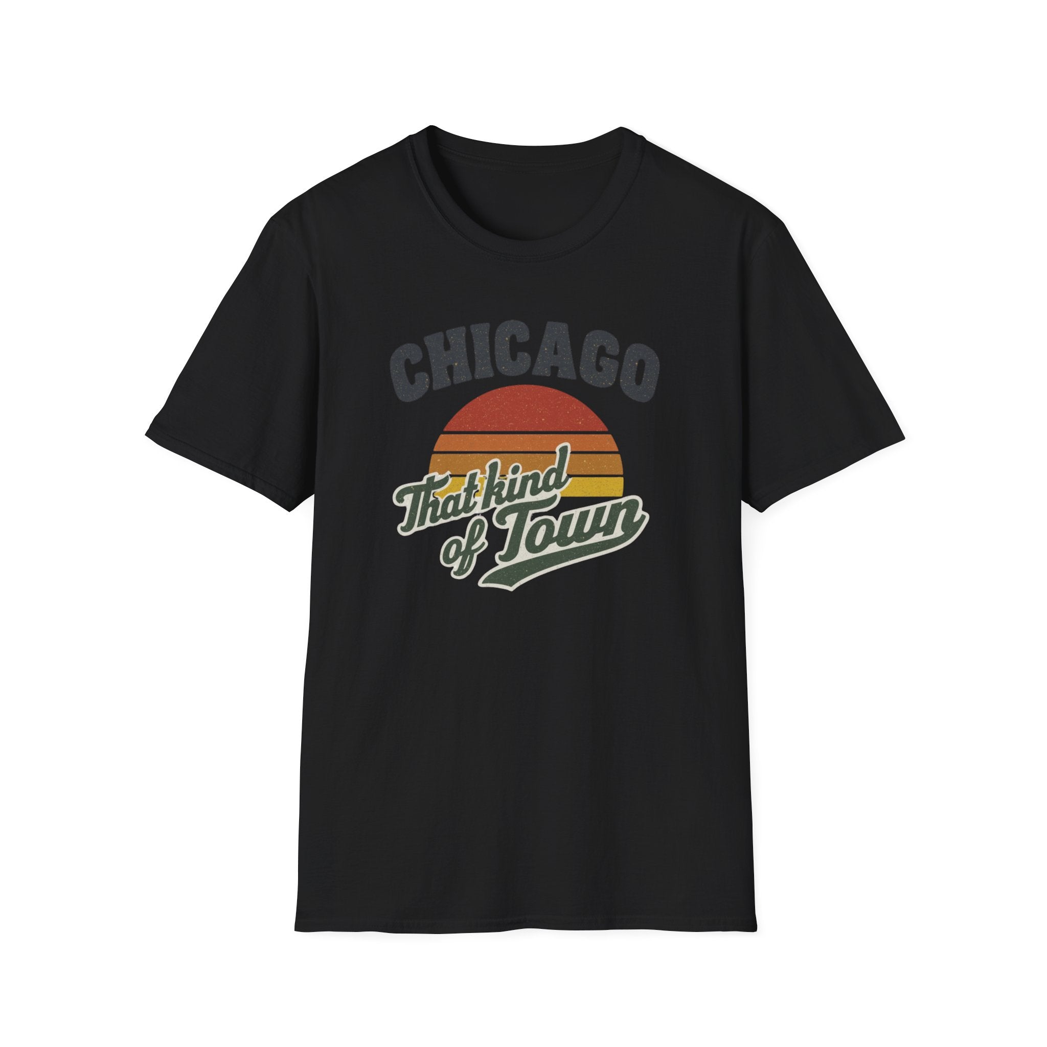 Chicago That Kind of Town T-Shirt — Retro Sunset City Tee