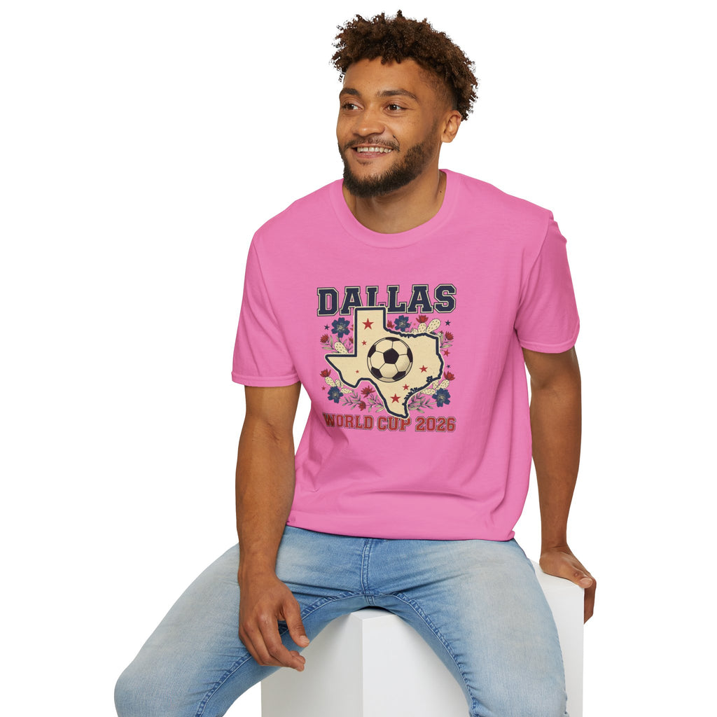 Dallas World Cup 2026 Soccer T-Shirt