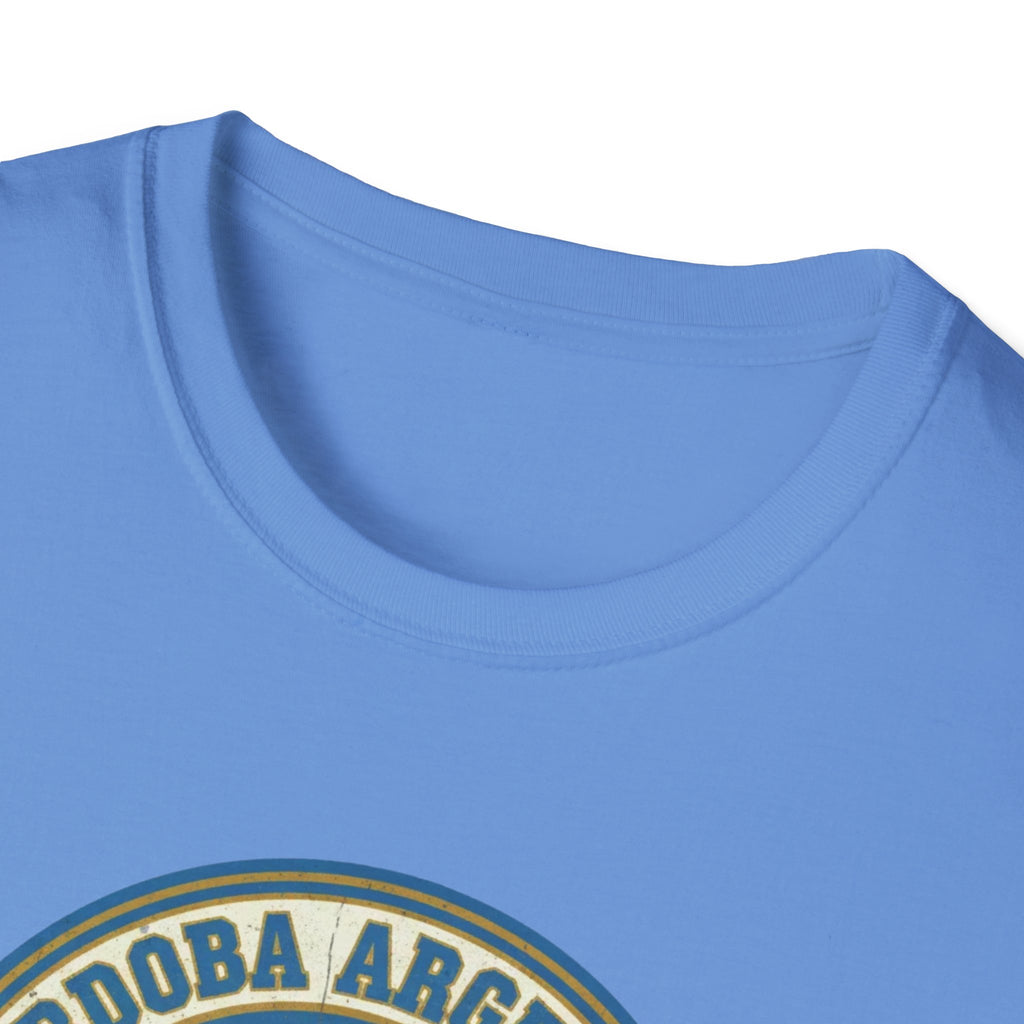 Argentina World Cup 2026 Soccer T-Shirt — Córdoba Retro Football Crest