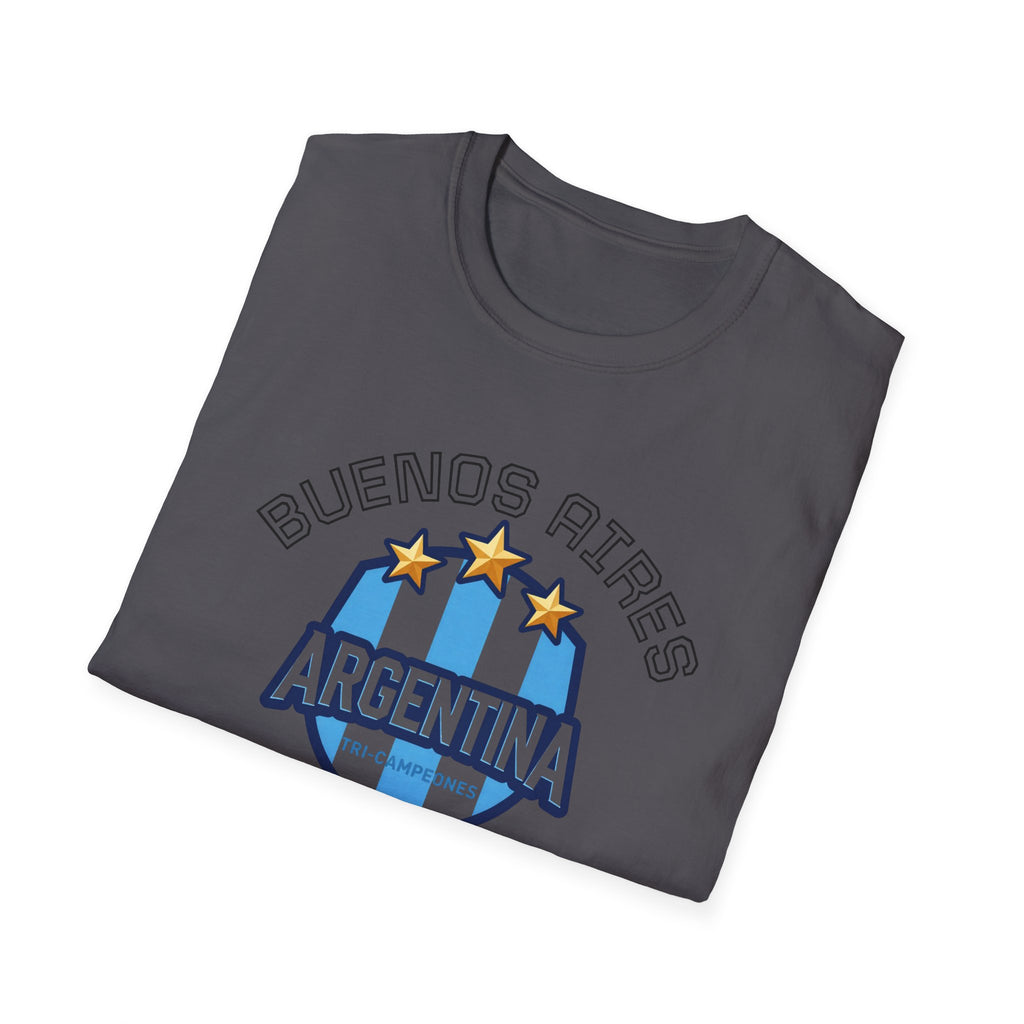 Argentina Buenos Aires Soccer Crest T-Shirt