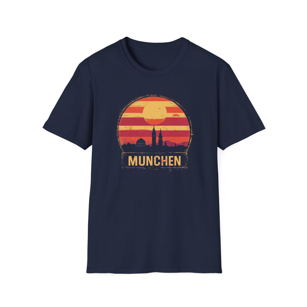 Munchen Vintage Skyline T-Shirt