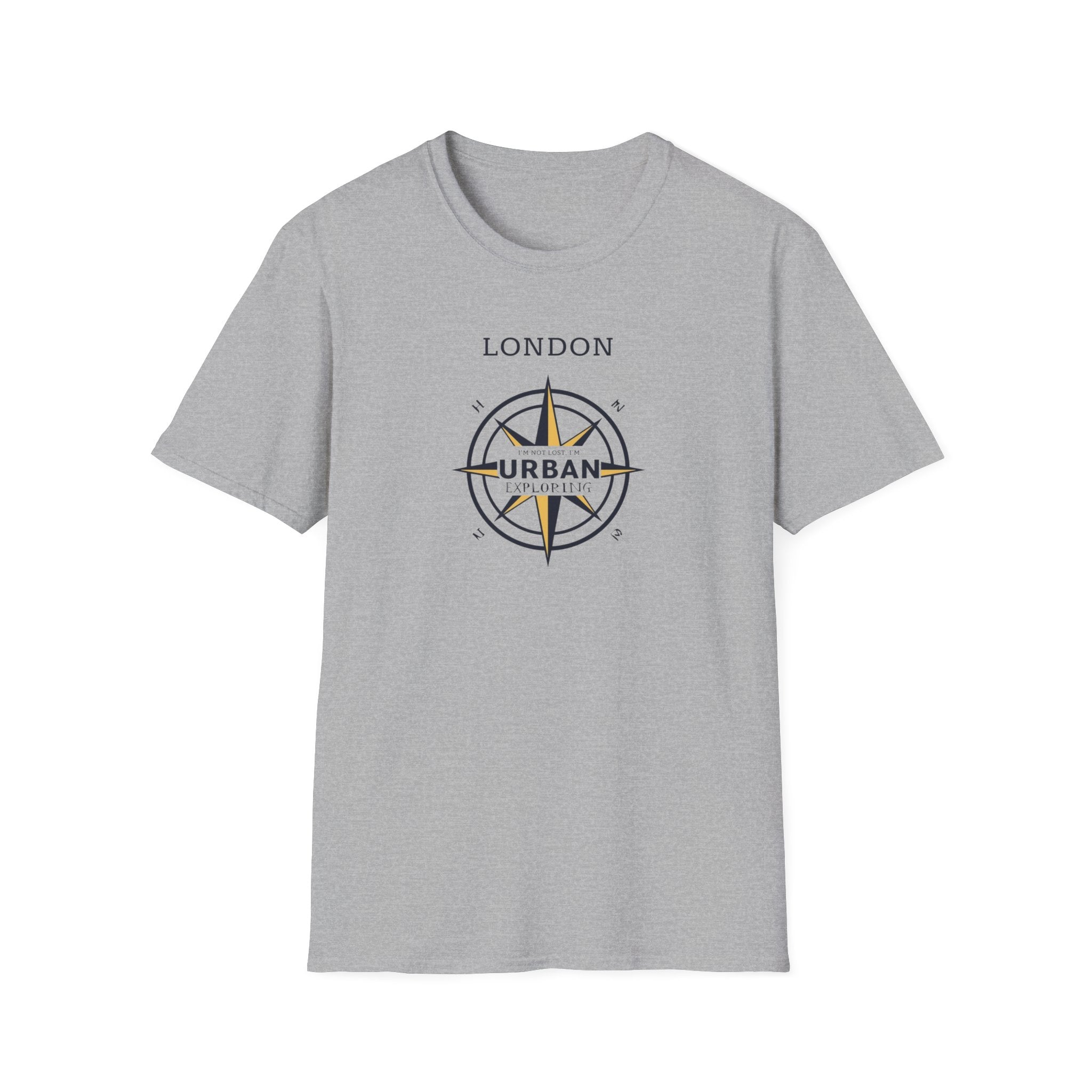 London Urban Compass T-Shirt — Vintage Travel Graphic Tee