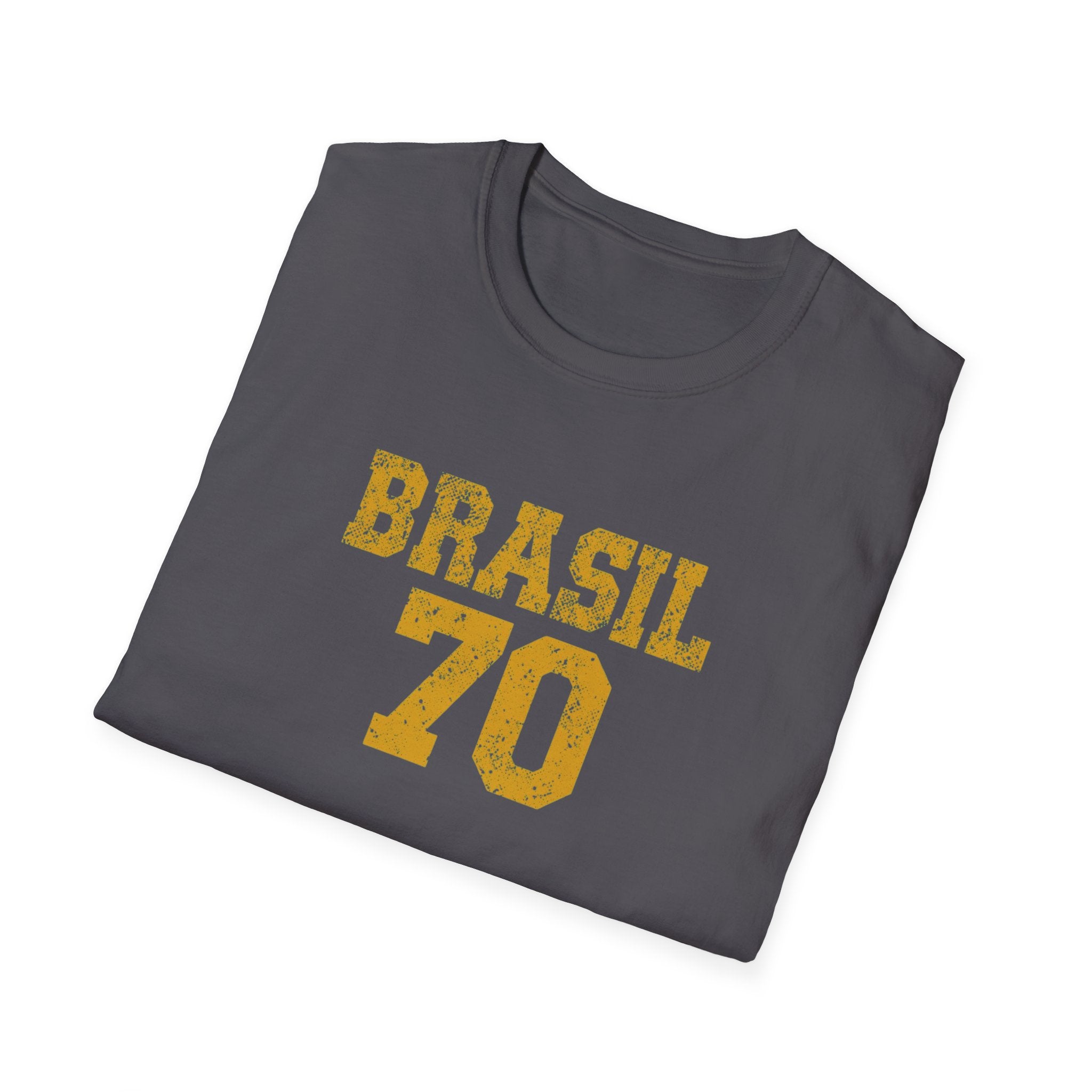 Brasil 70 T-Shirt | Vintage Sports Jersey Number