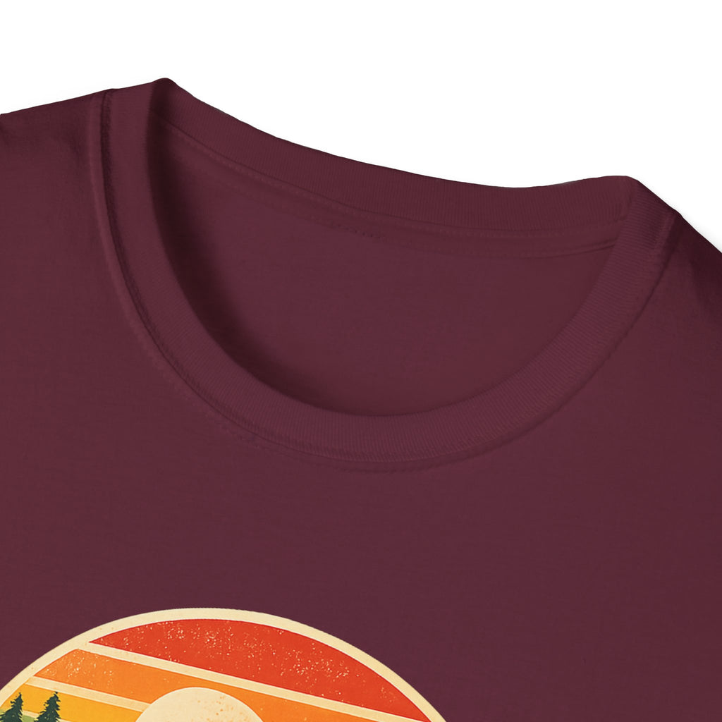 Ohio Retro Sunset T-Shirt — “Ohio It's All Good Here” Vintage State Tee