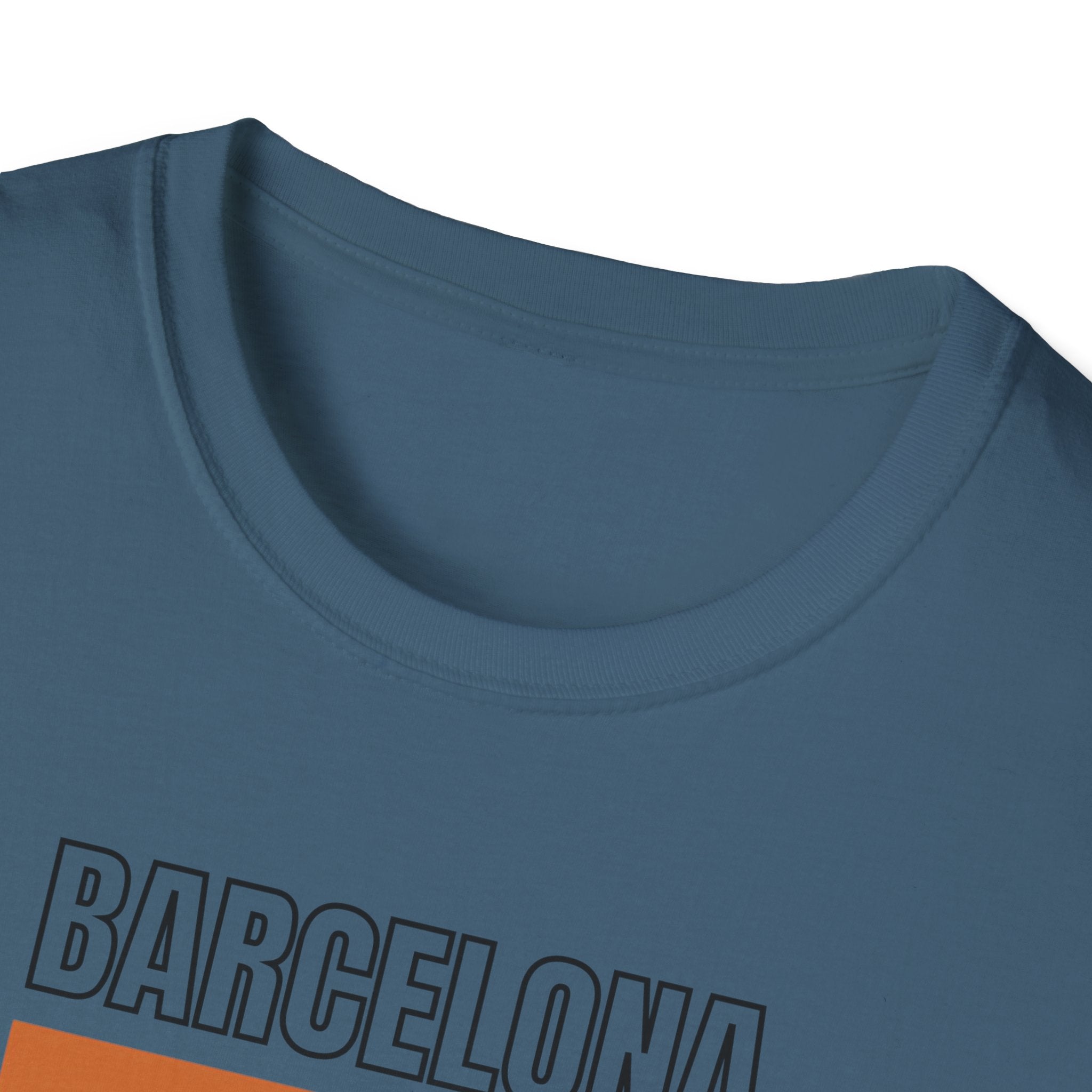 Barcelona retro stripes T-Shirt | vintage travel city tee