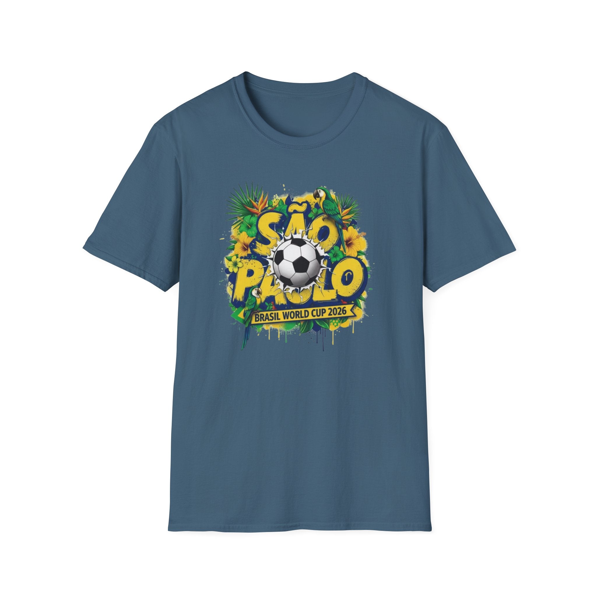 São Paulo Soccer T-Shirt – Brazil World Cup 2026 Football Tee