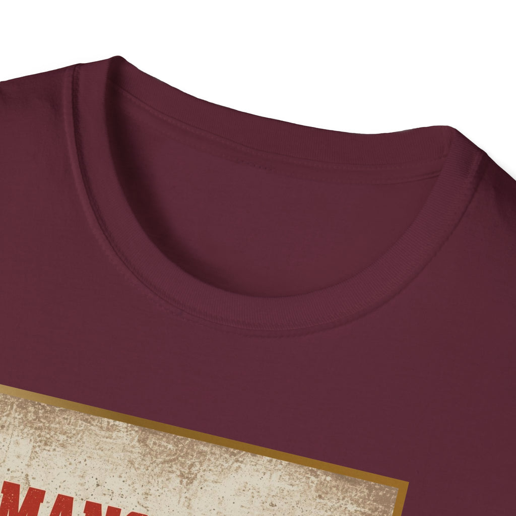 Manchester Mad For It T-Shirt — Vintage Football / City Pride Tee