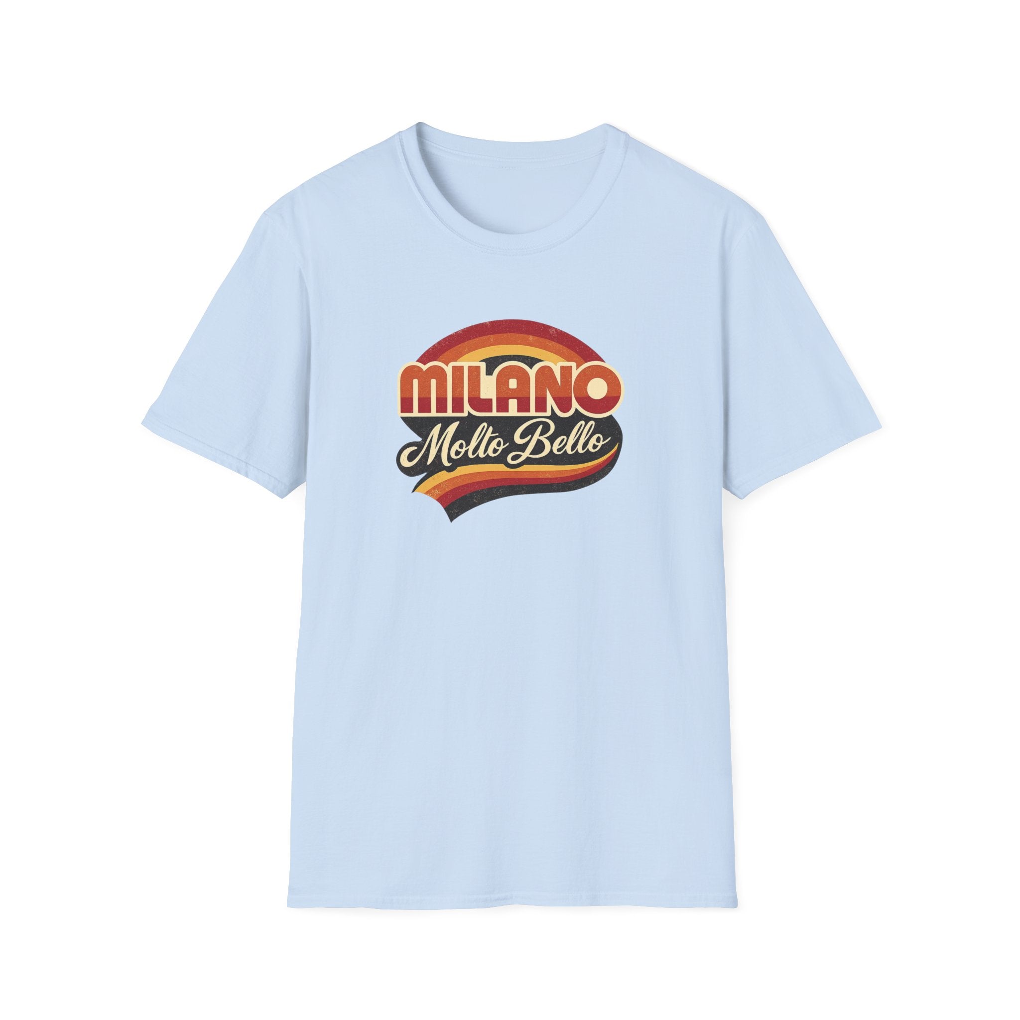 Milano Molto Bello Retro T-Shirt — Vintage Italian Graphic Tee