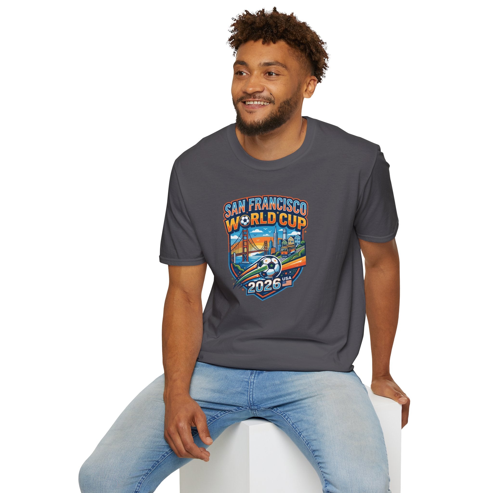 San Francisco World Cup 2026 T-Shirt — Vintage City Soccer Crest