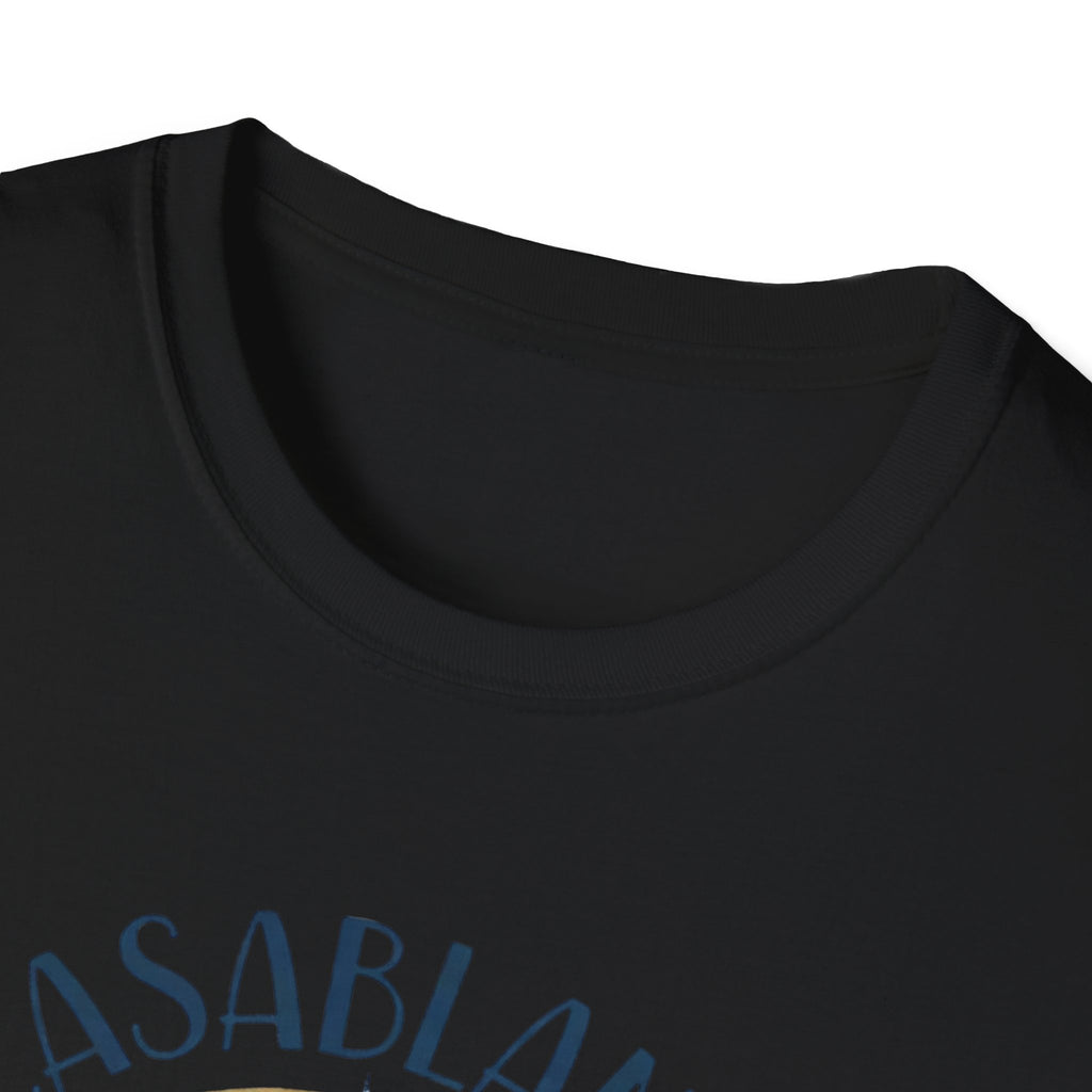 Casablanca Vintage Travel T-Shirt — Morocco World Cup 2026 Souvenir
