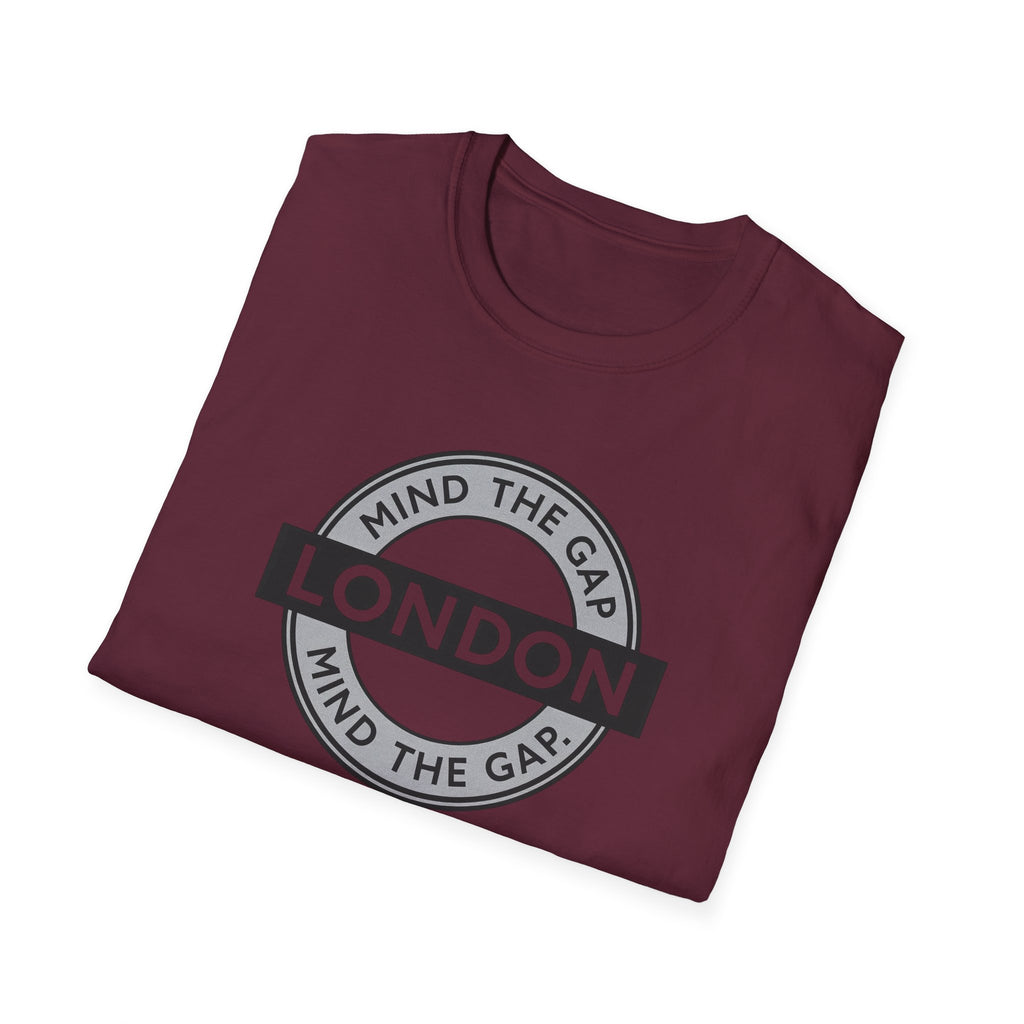 Mind the Gap London T-Shirt | Tube Roundel Graphic, Travel Souvenir