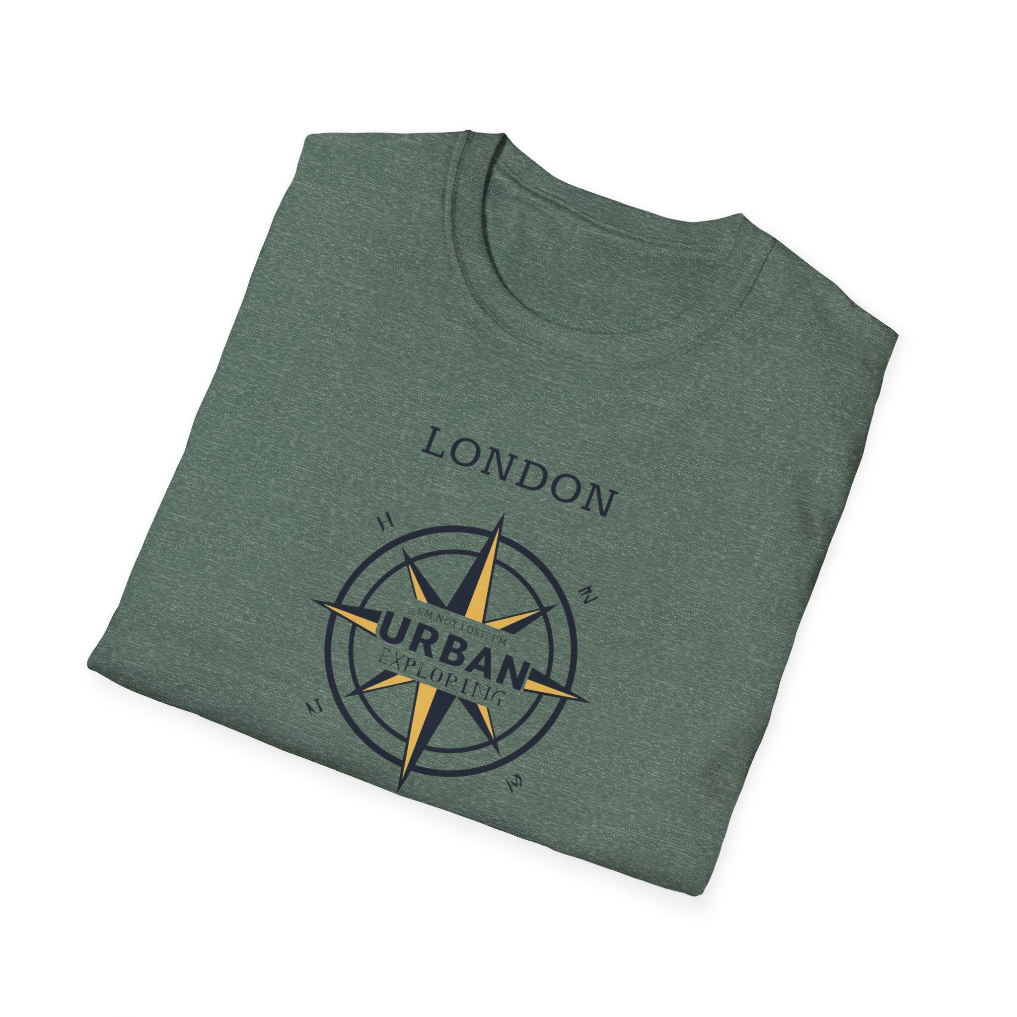 London Urban Compass T-Shirt — Vintage Travel Graphic Tee