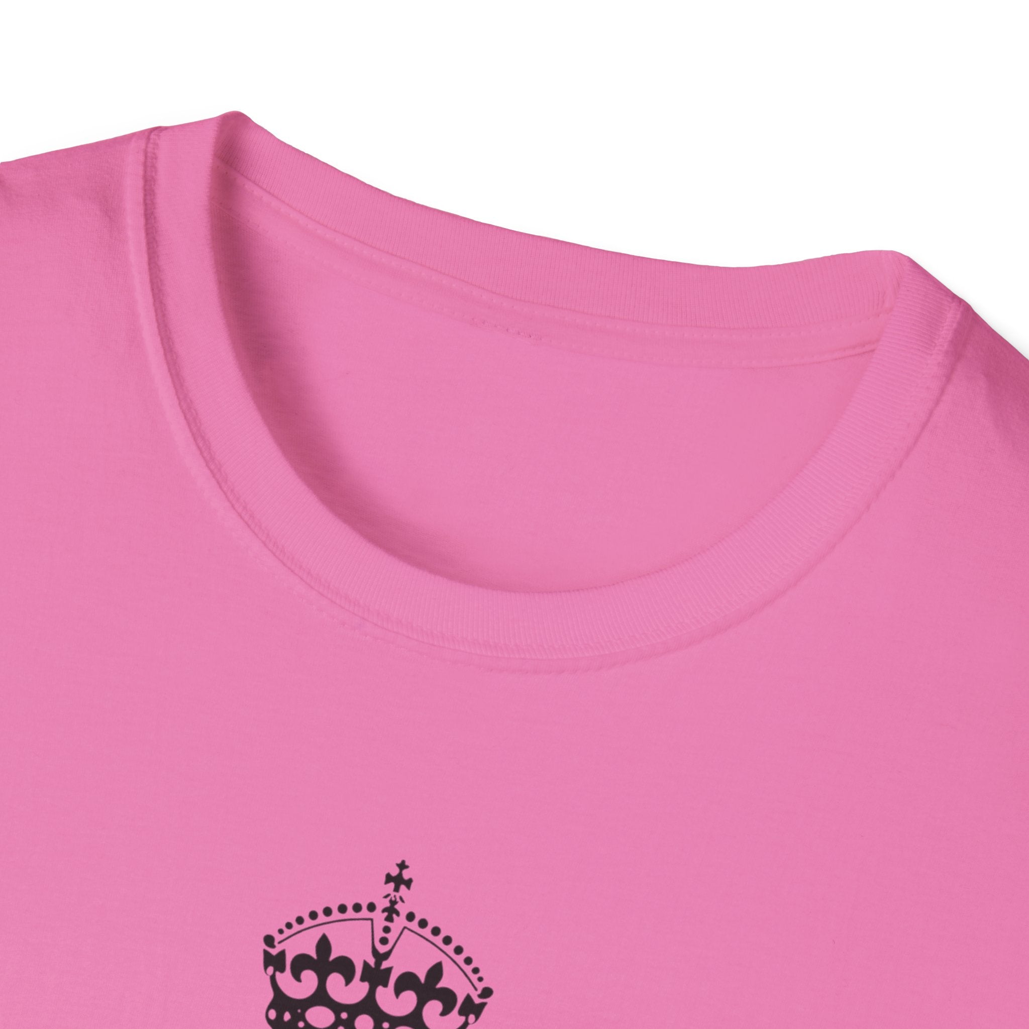Keep Calm and Carry On T-Shirt | Classic Crown Typography