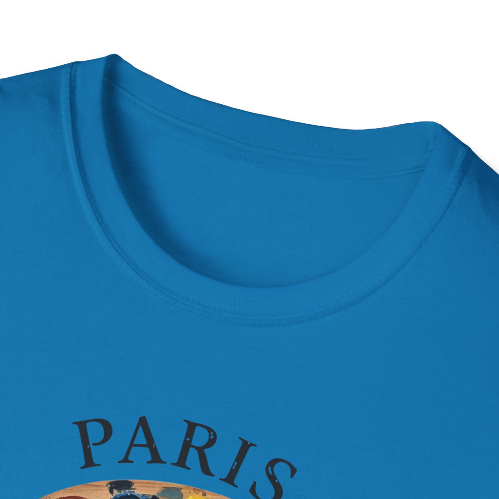 Paris Artist Palette T-Shirt — "Every one of these is a new idea" Artistic Tee