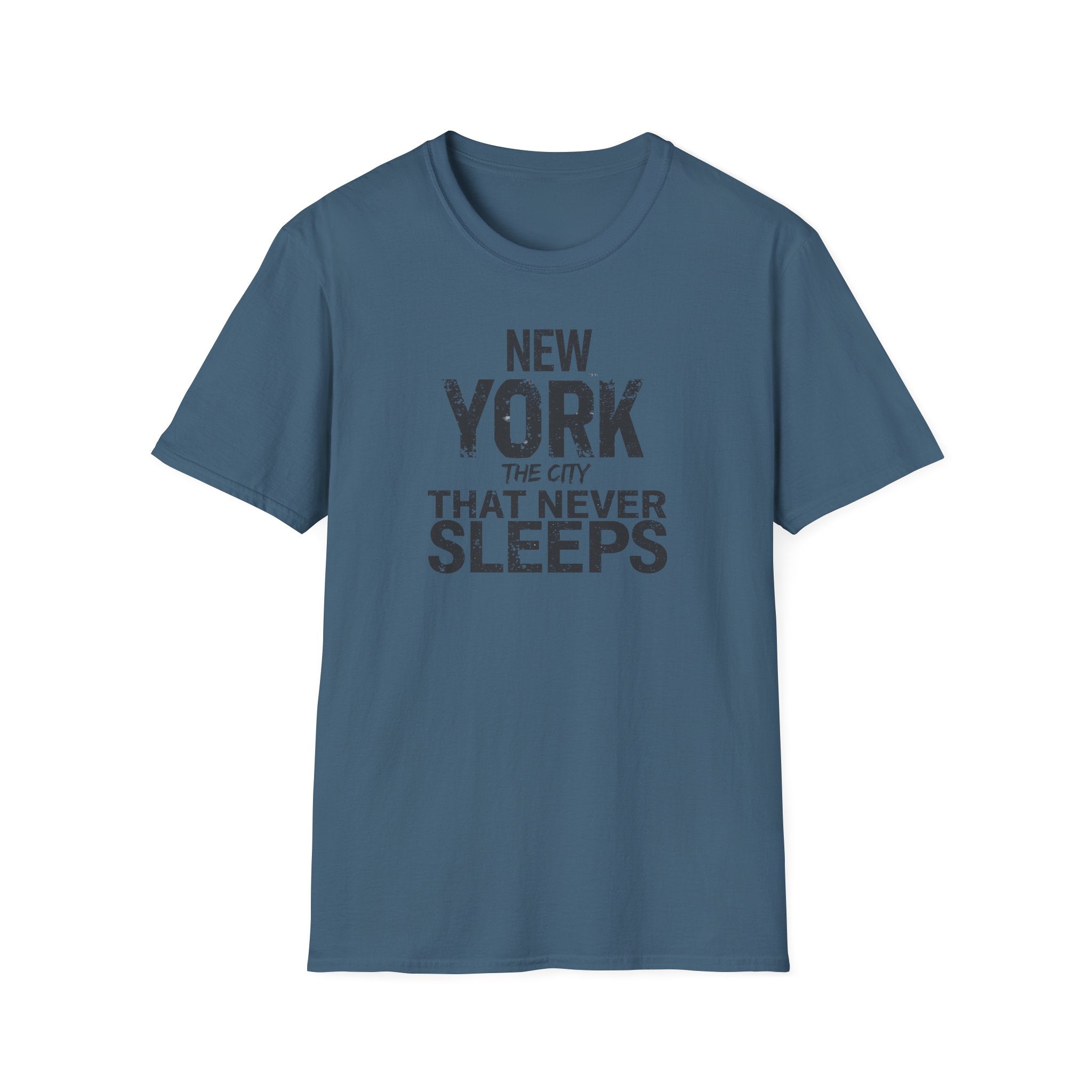 New York The City That Never Sleeps T-Shirt | Vintage NYC Typography