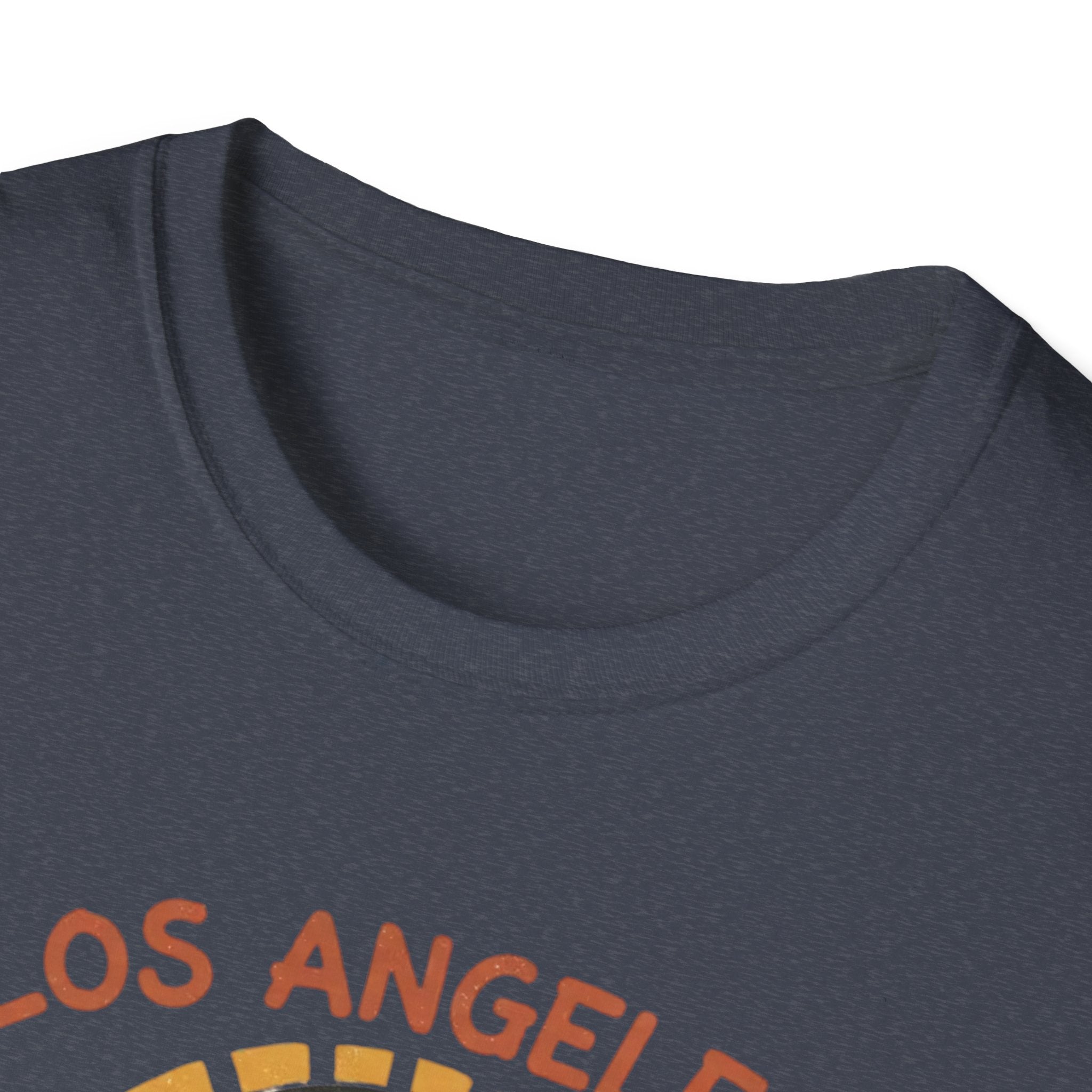 Los Angeles World Cup 2026 Soccer T-Shirt — Retro Sunset Ball Design