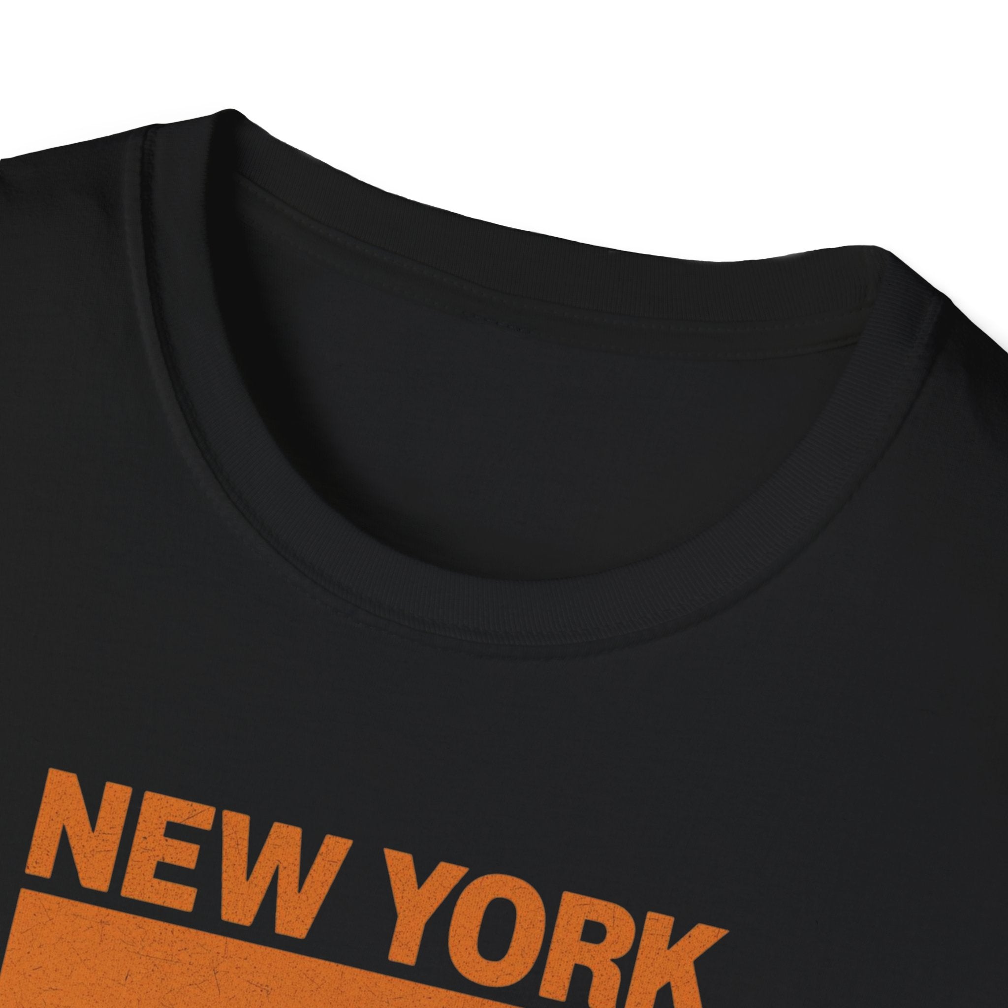 New York Sunset T-Shirt | Retro Stripes City Graphic