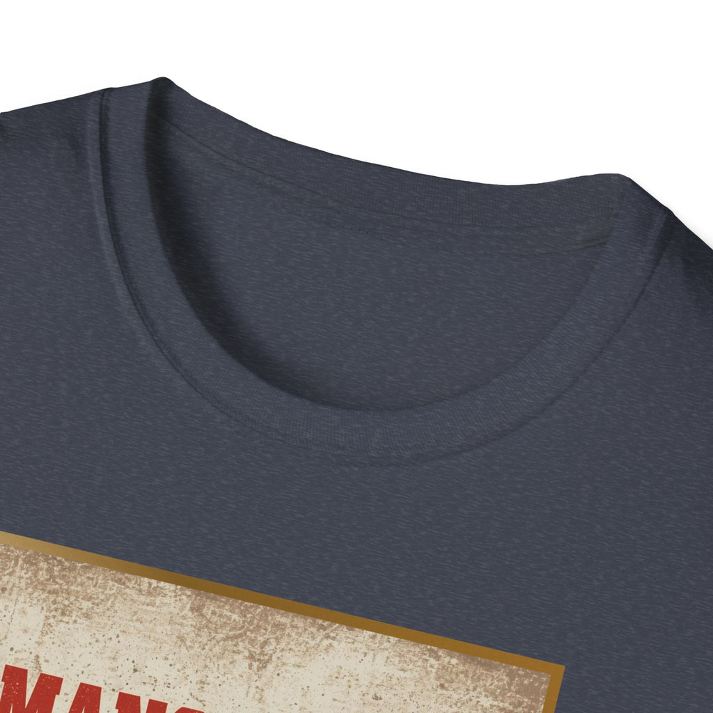 Manchester Mad For It T-Shirt — Vintage Football / City Pride Tee