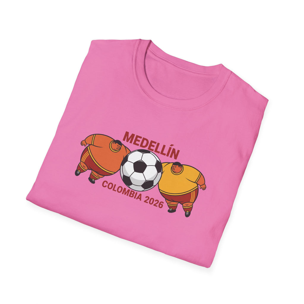 Medellín Colombia 2026 Soccer T-Shirt – Football Dolphins Graphic Tee
