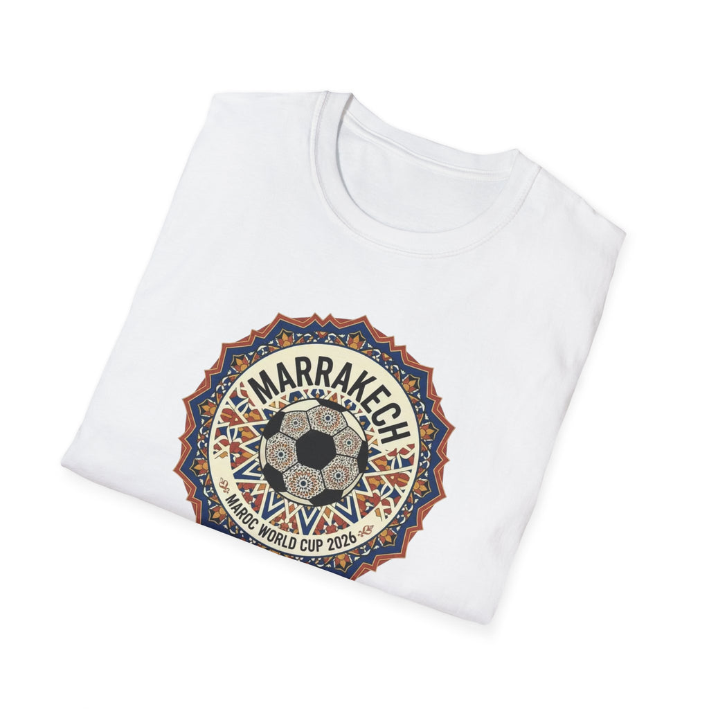 Marrakech Mosaic T-Shirt — Vintage Moroccan Mandala Travel Tee