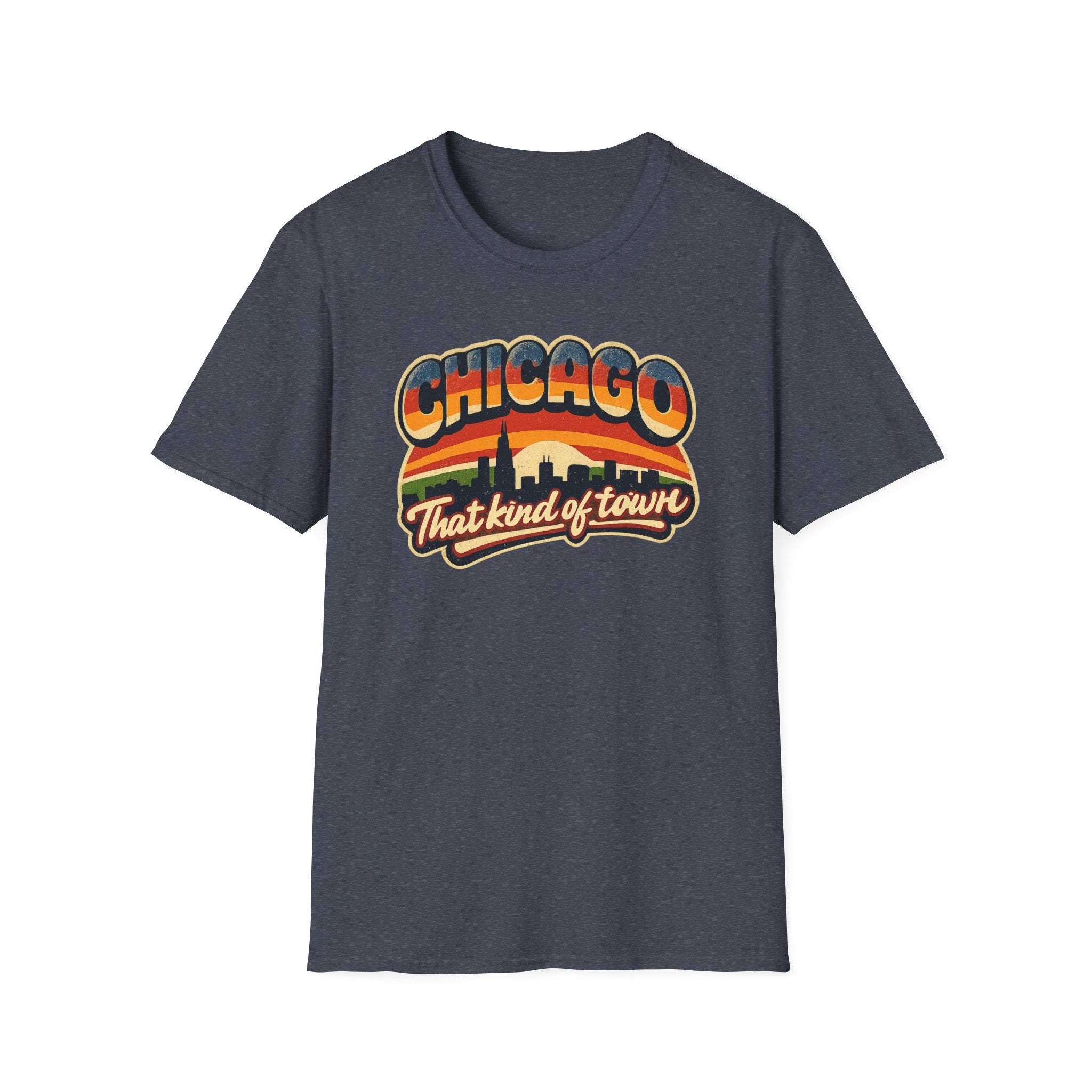 Chicago Retro Skyline T-Shirt — "That Kind of Town" Vintage City Tee