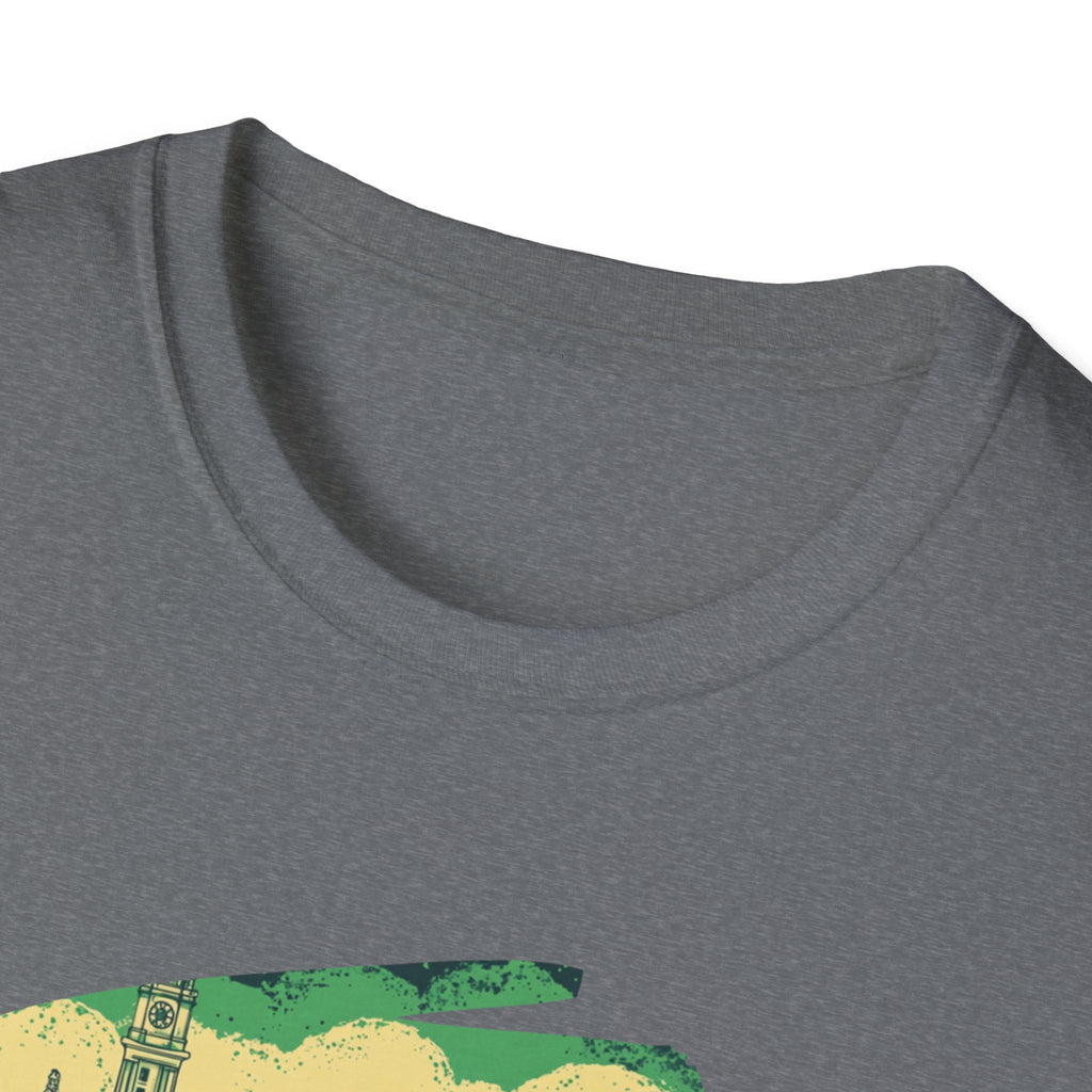 Dublin skyline brushstroke T-Shirt | Ireland travel city tee