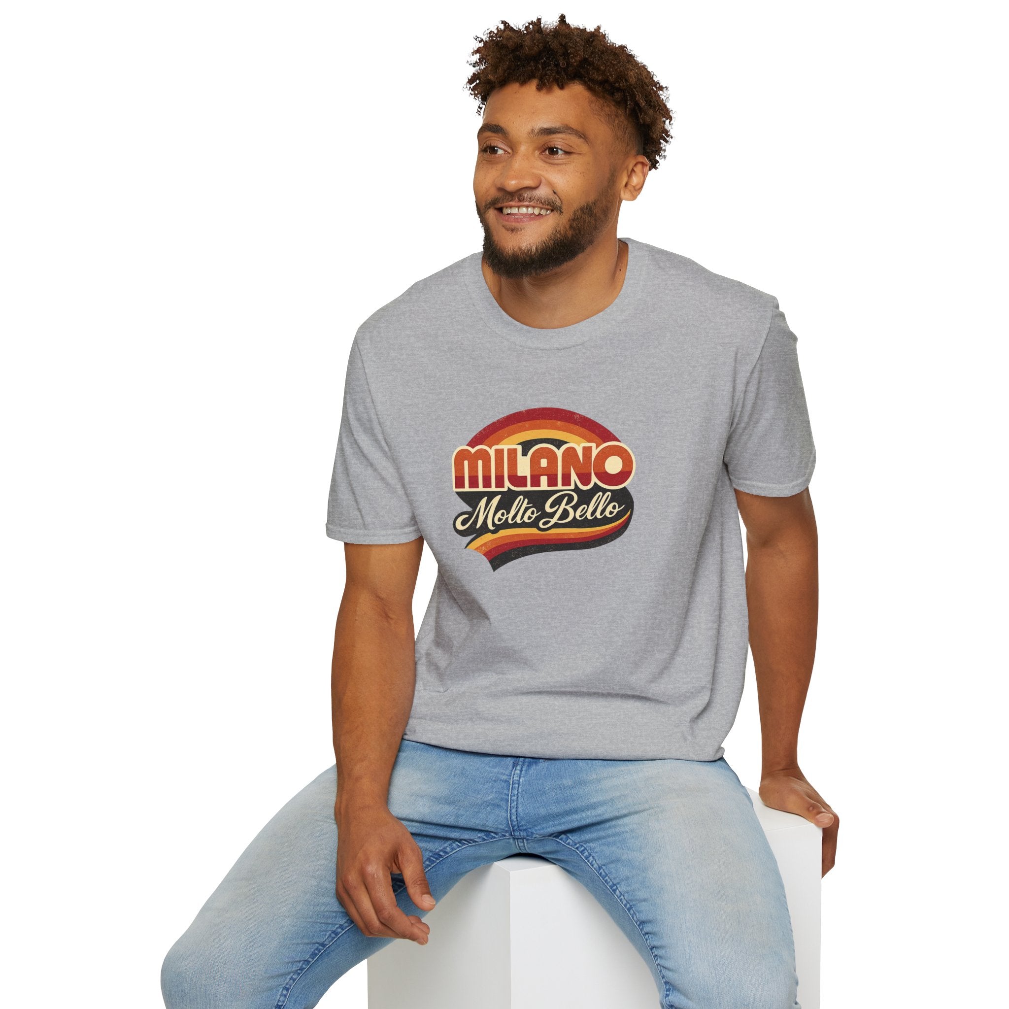 Milano Molto Bello Retro T-Shirt — Vintage Italian Graphic Tee