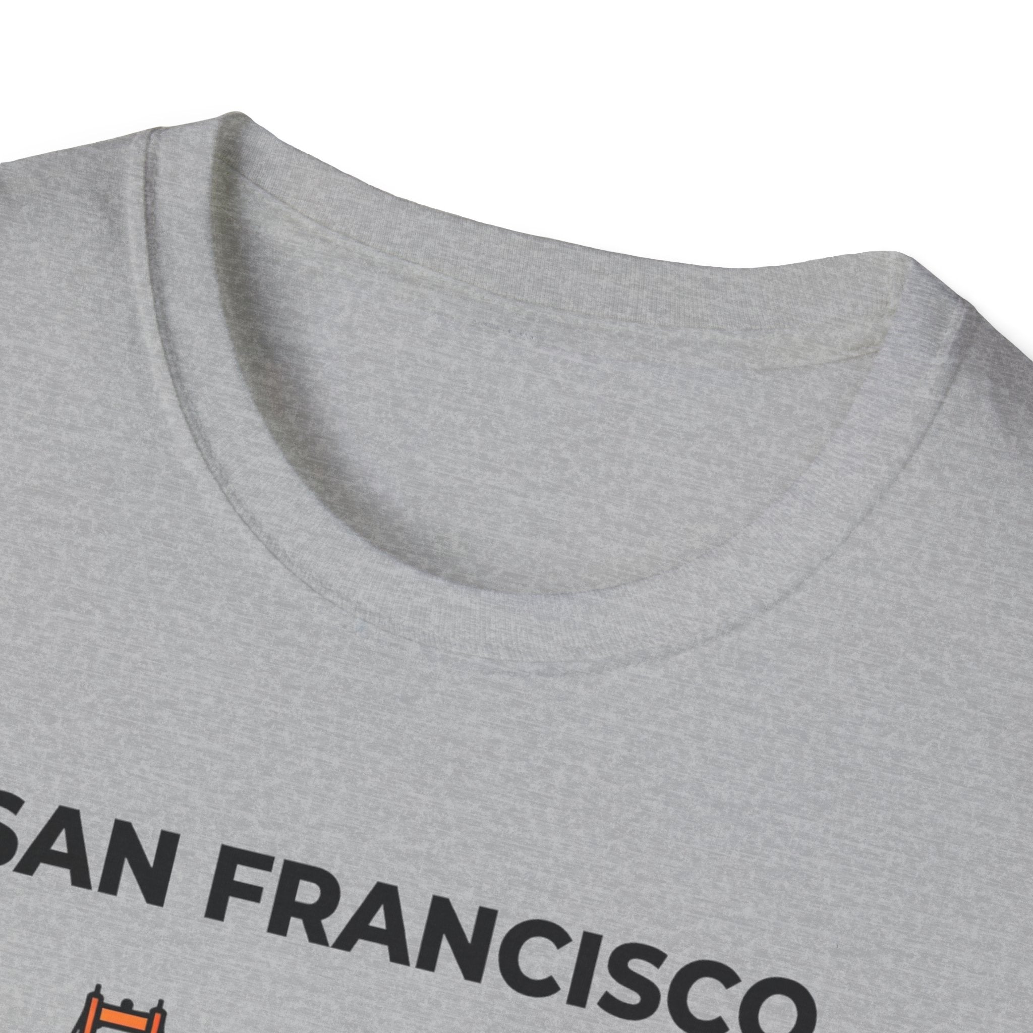 San Francisco Golden Gate T-Shirt — "I didn't choose SF life, SF life Ubered to me"