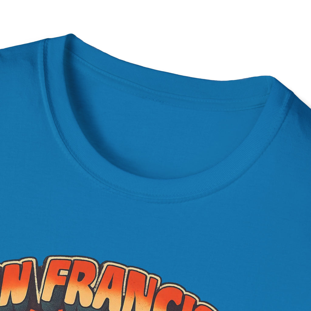 San Francisco Golden State T-Shirt — 'Golden State of Mind' Retro Sunset Tee