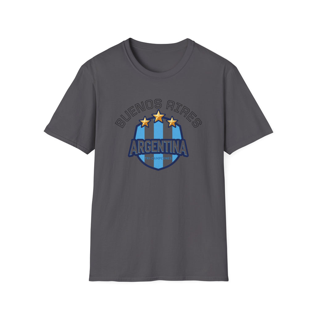 Argentina Buenos Aires Soccer Crest T-Shirt