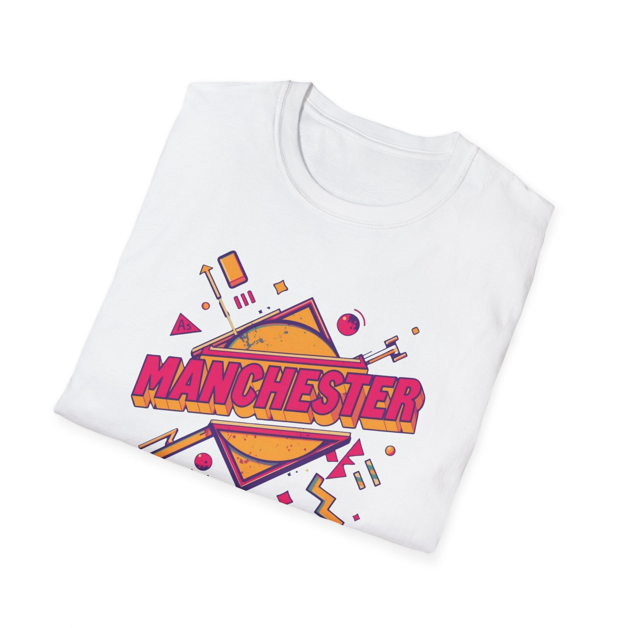 Manchester Retro Graphic T-Shirt