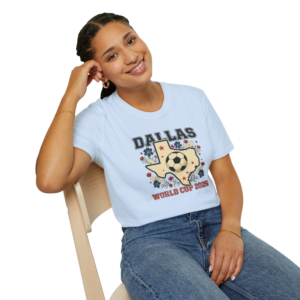 Dallas World Cup 2026 Soccer T-Shirt