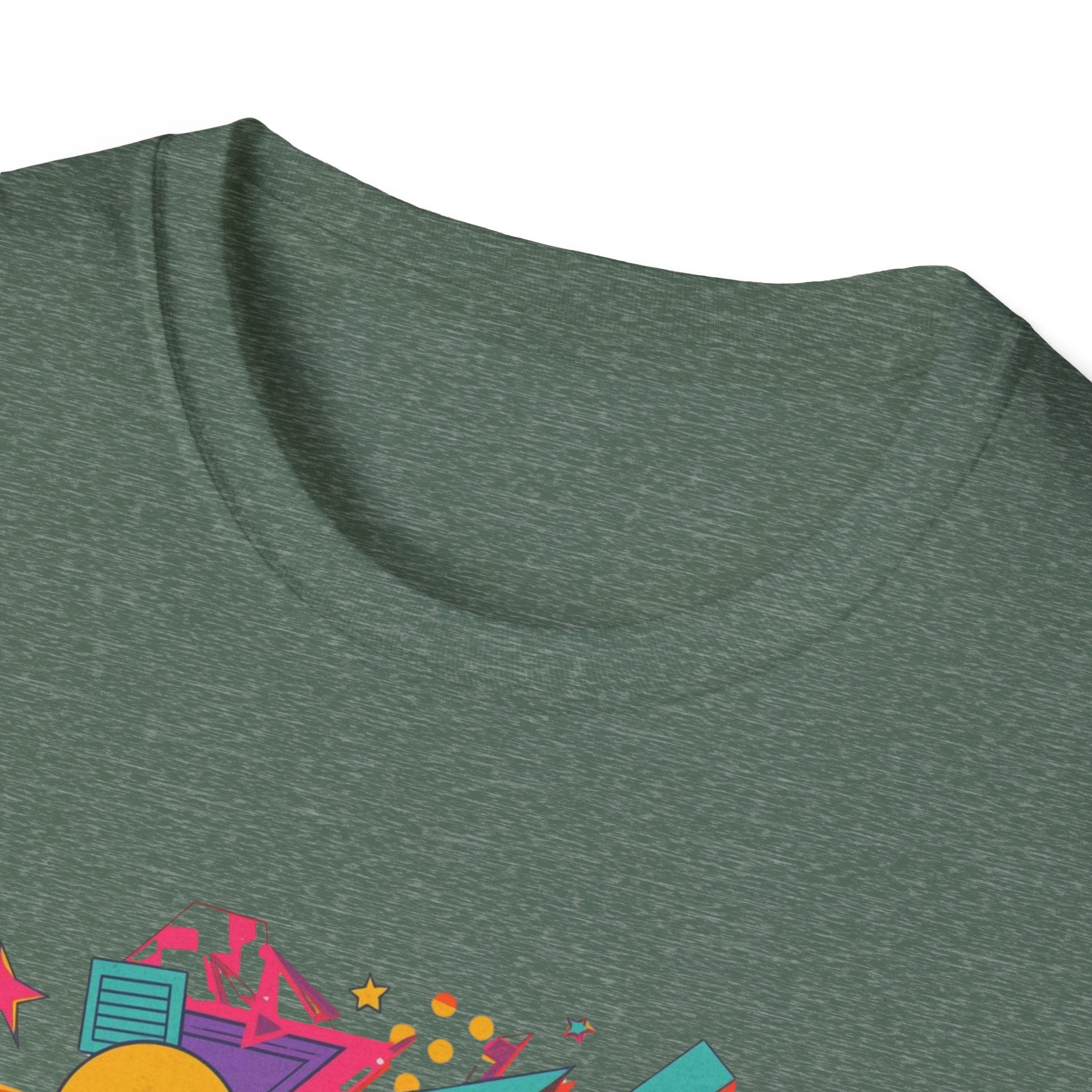 Dublin Retro Graphic T-Shirt — Bright 80s Style City Souvenir