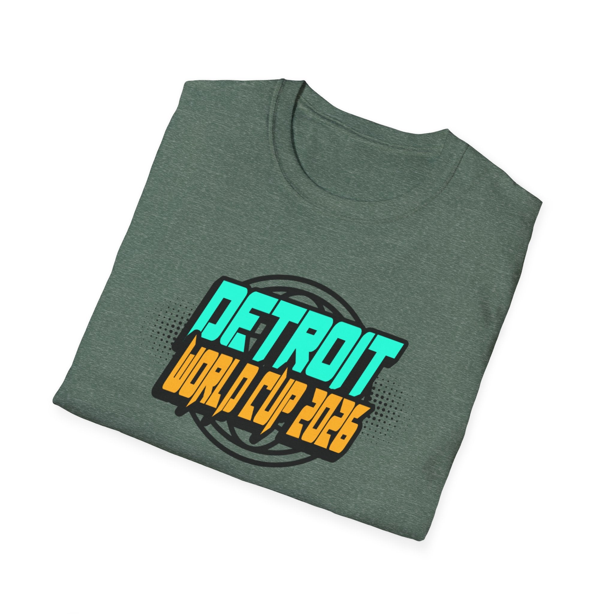 Detroit World Cup 2026 T-Shirt — Retro Soccer Graphic Tee