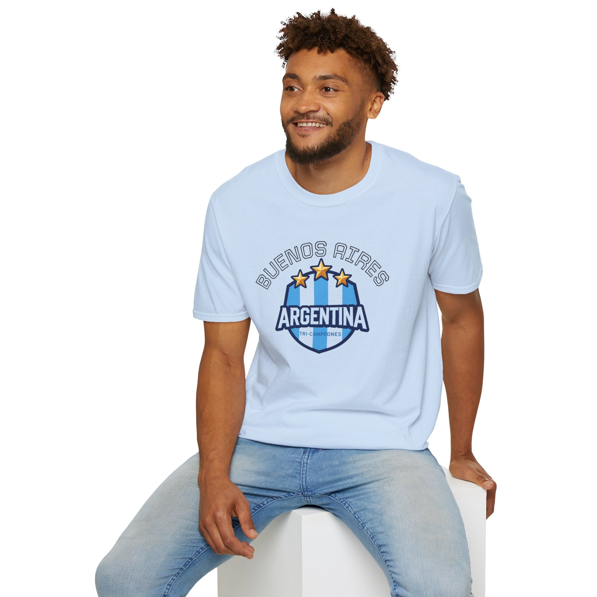 Argentina Buenos Aires Soccer Crest T-Shirt