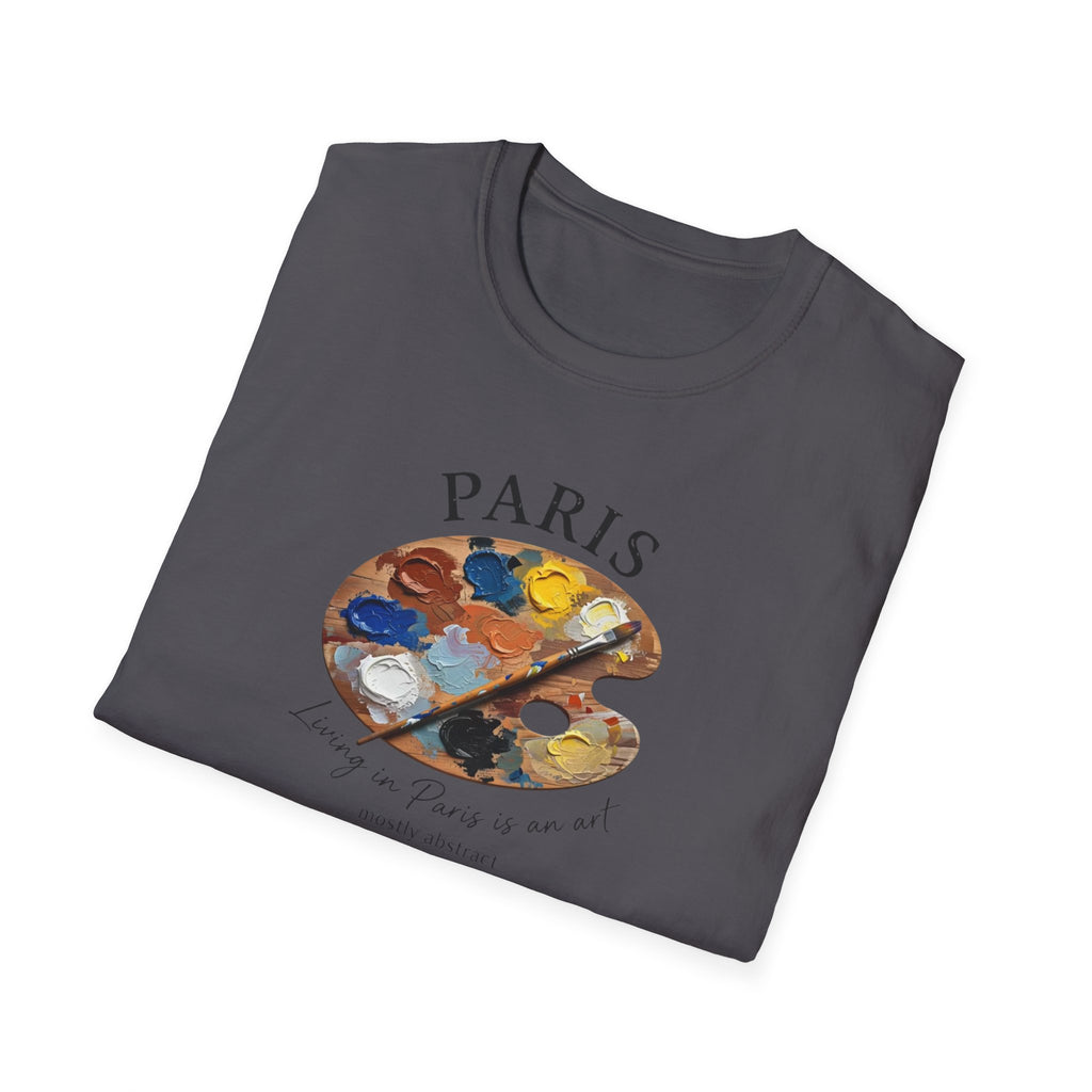 Paris Artist Palette T-Shirt — "Every one of these is a new idea" Artistic Tee