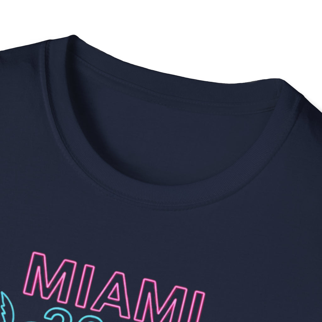 Miami 2026 Soccer T-Shirt — Neon Palm Beach Tournament Tee