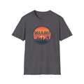Miami Sunset T‑Shirt — Retro Beach Skyline Tee