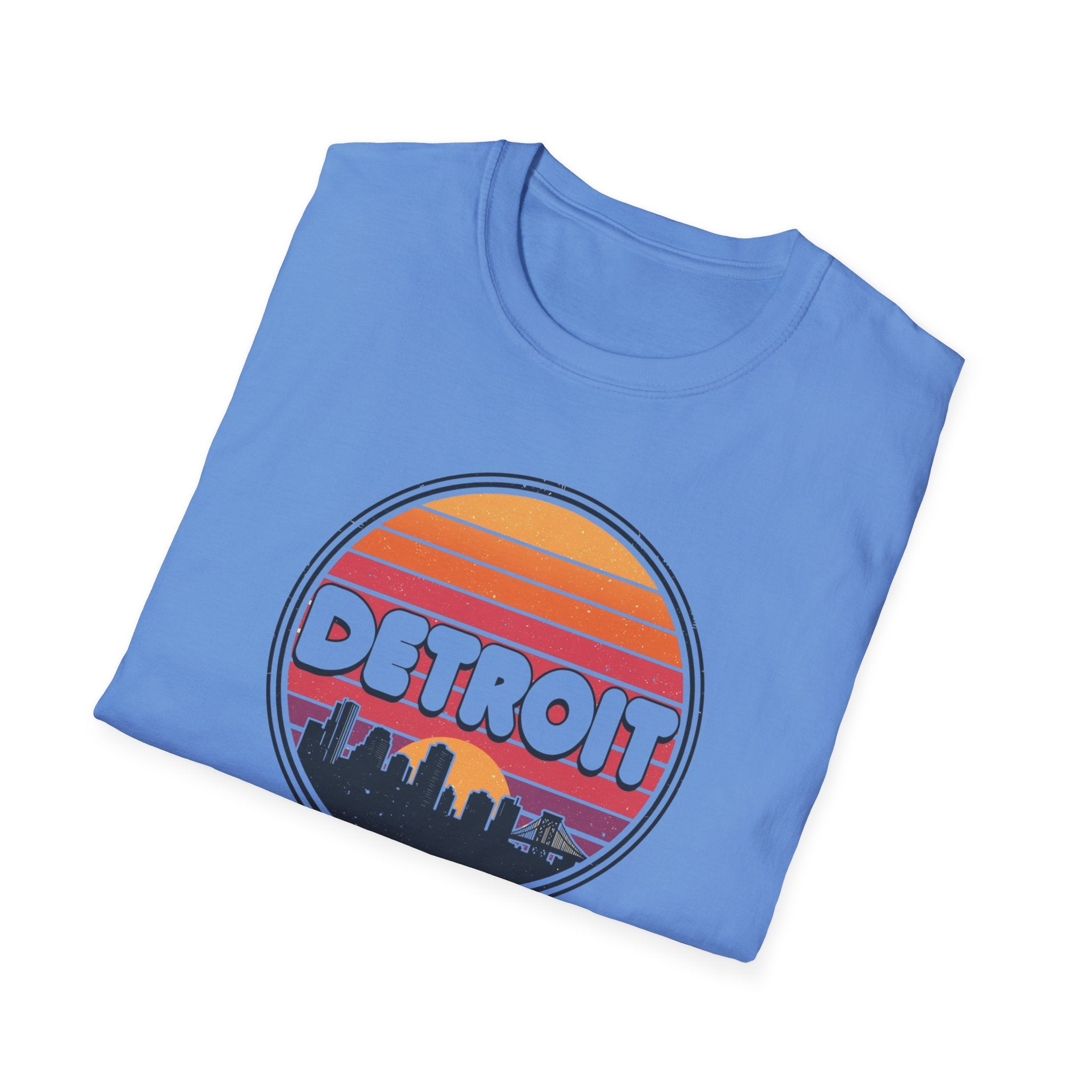 Detroit Sunset Skyline T-Shirt