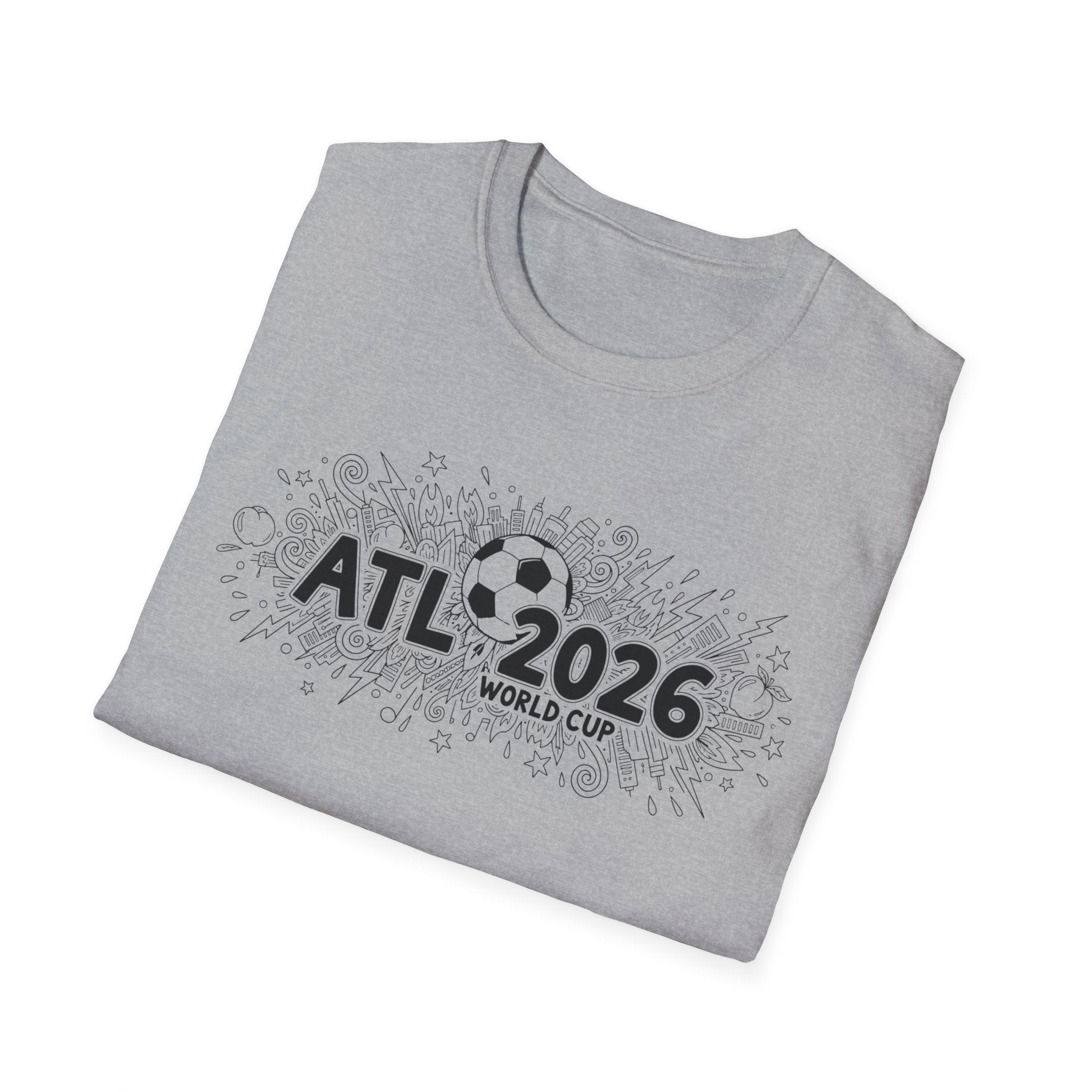 ATL 2026 World Cup T-Shirt — Atlanta Soccer Fan Tee