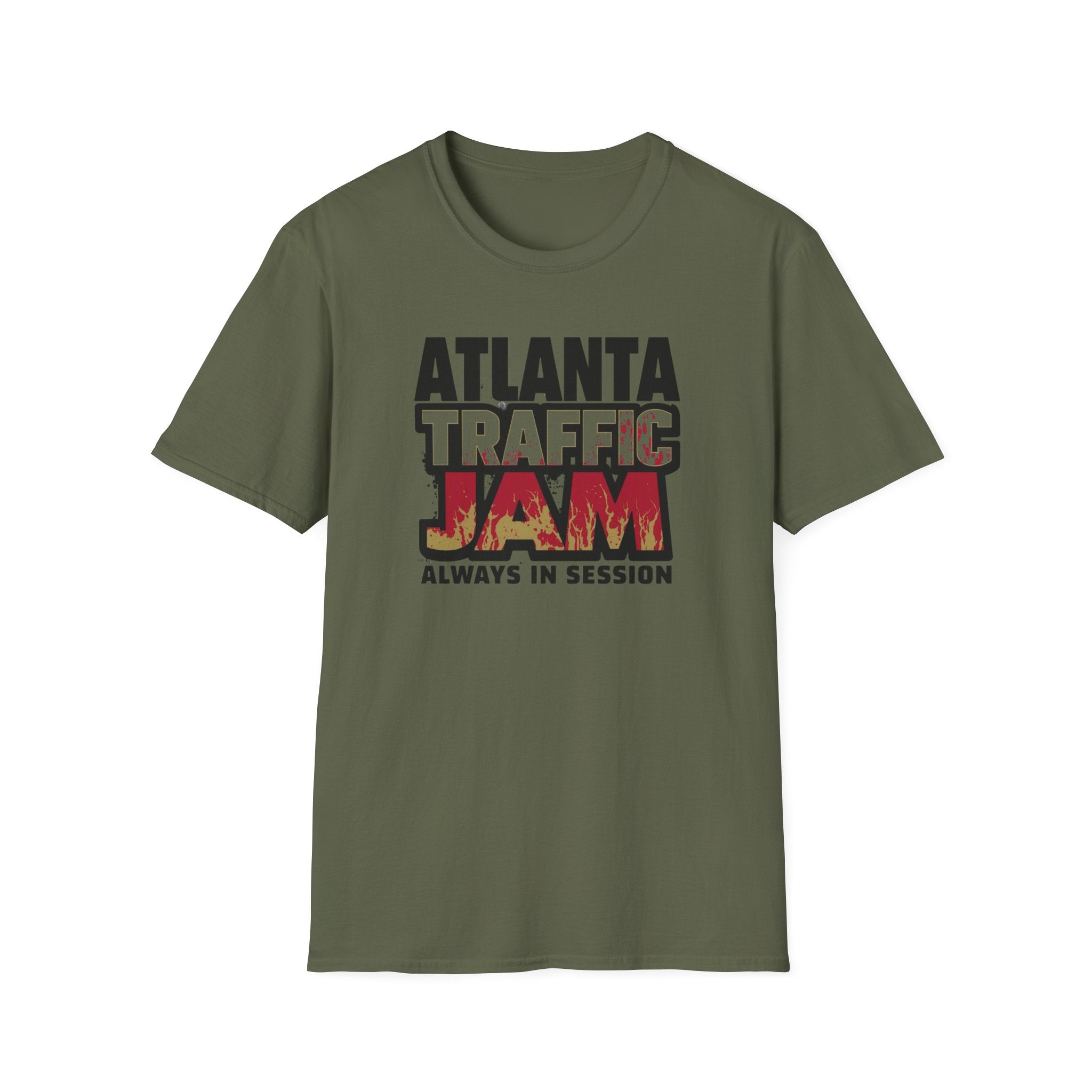 Atlanta Traffic Jam T-Shirt — “Always in Session” Funny City Travel Tee