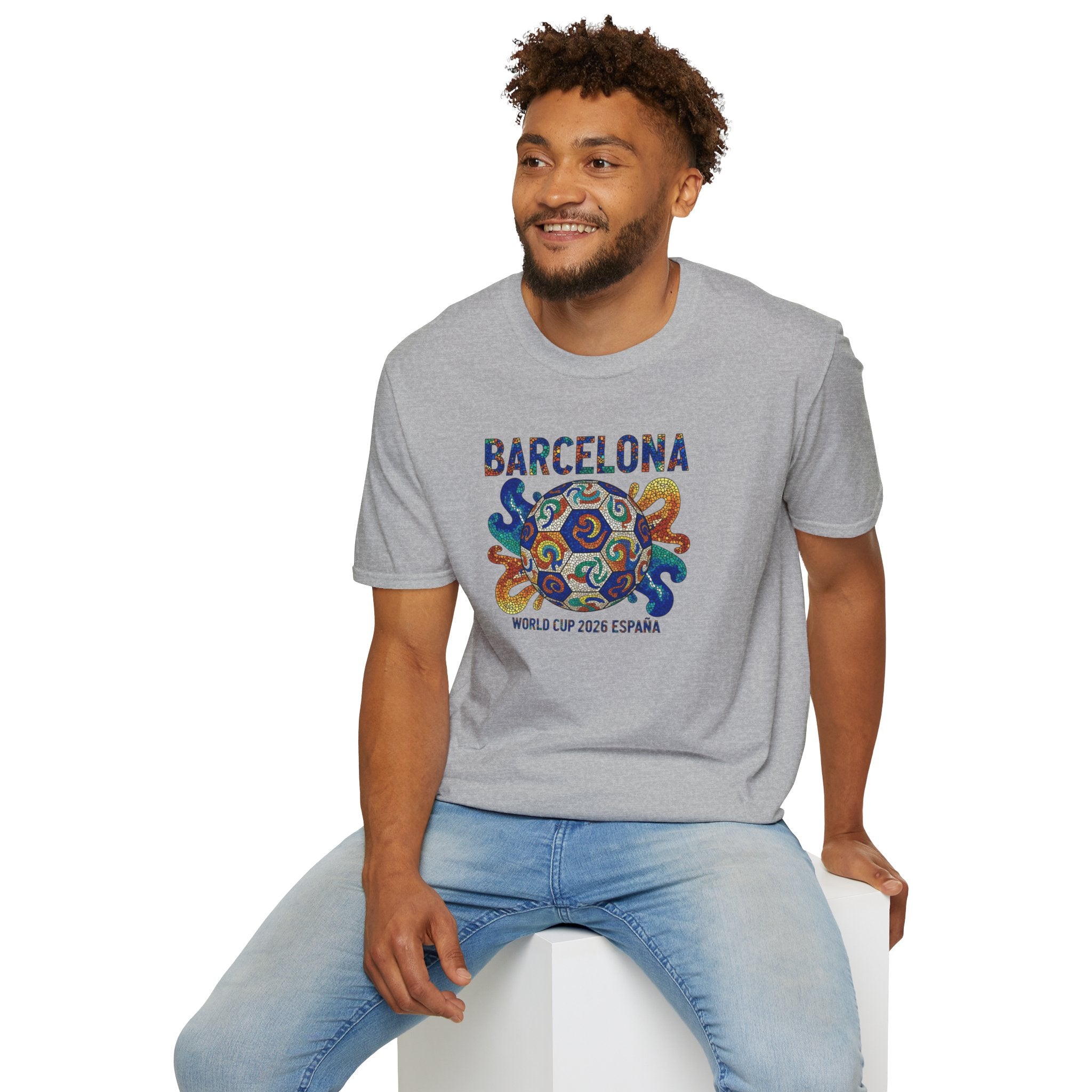 Barcelona Octopus T-Shirt — World Cup España 2026 Soccer Fan Tee
