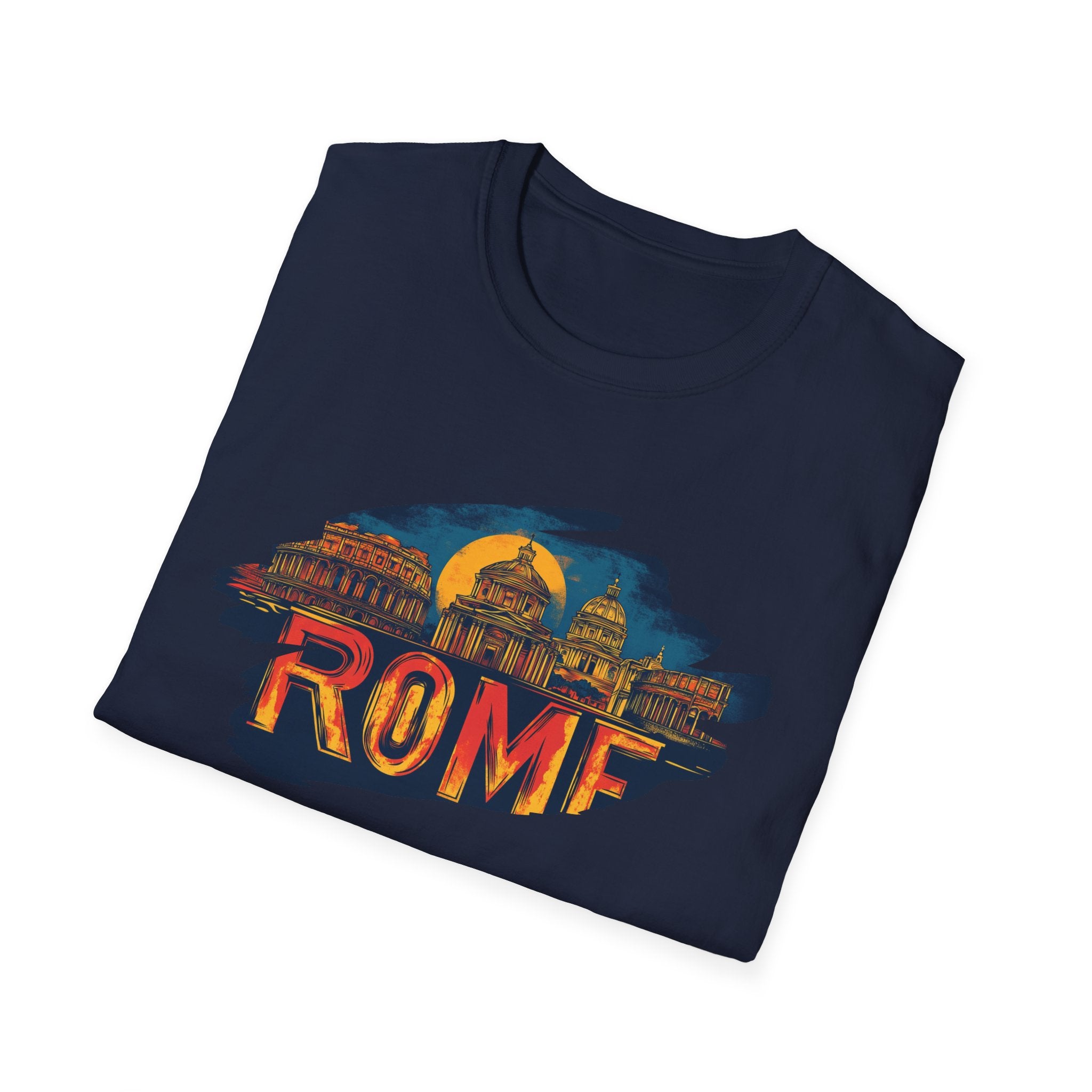 Rome skyline graphic T-Shirt | Rome travel cityscape tee