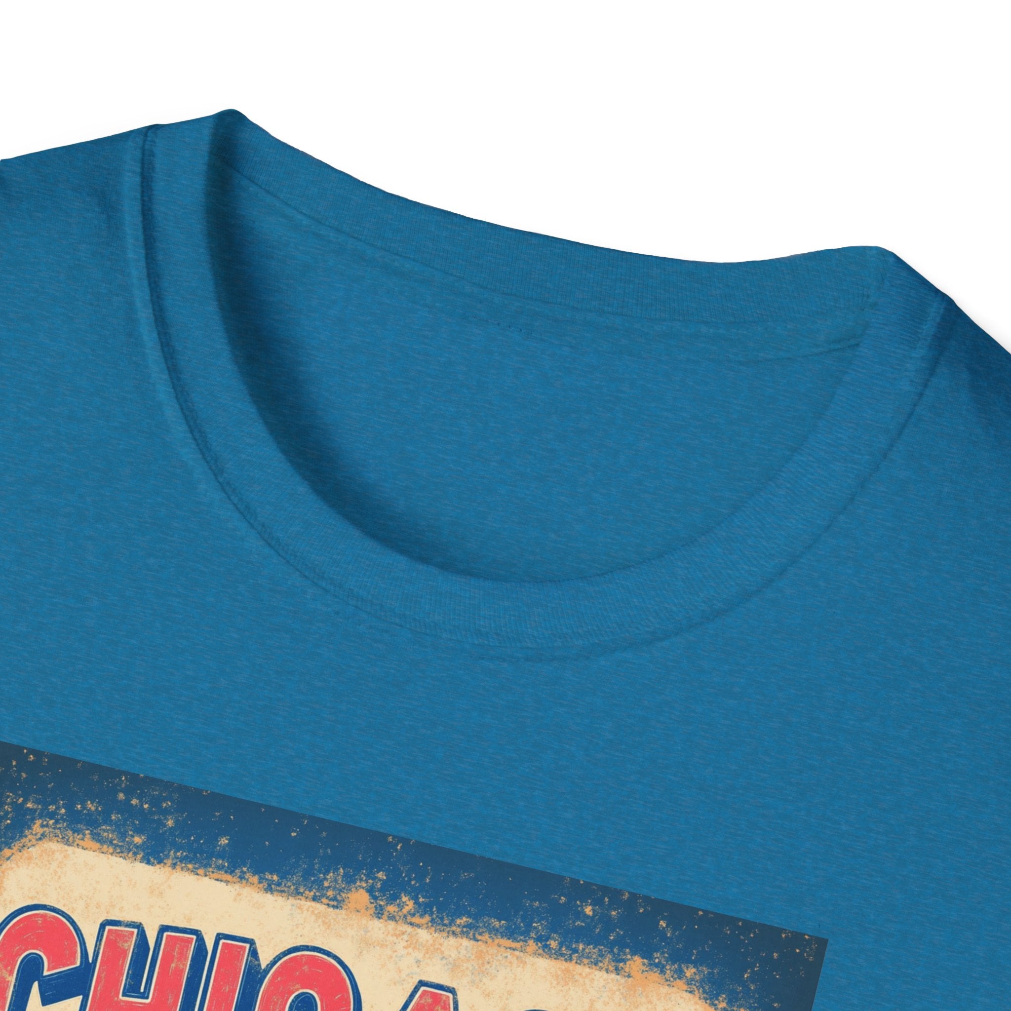 Chicago Retro Skyline T-Shirt | Vintage City Typography