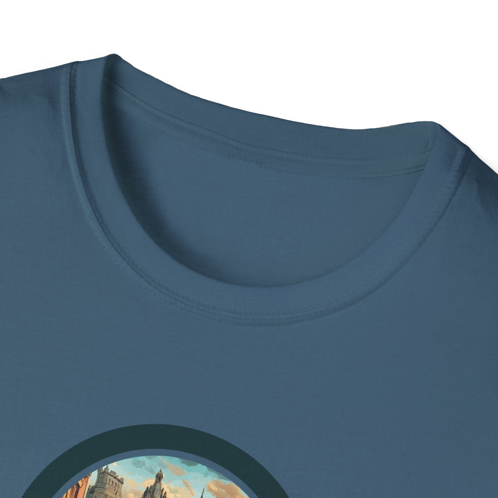Dublin Vintage Cityscape T-Shirt | Ireland Travel Souvenir