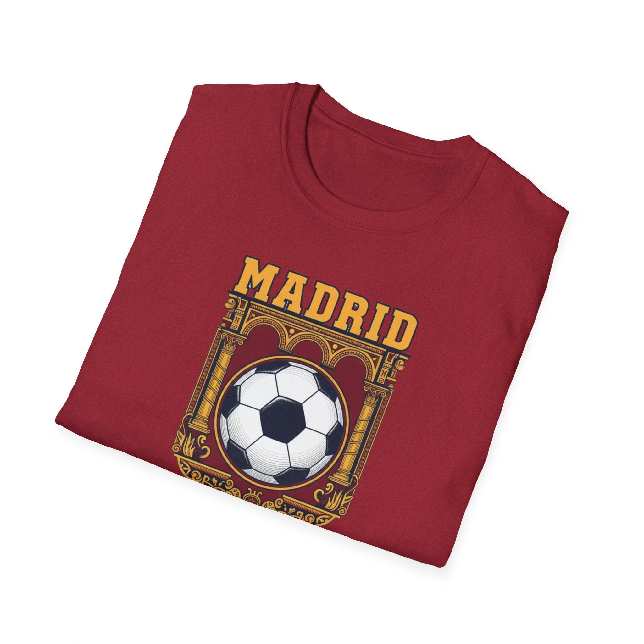 Madrid World Cup Soccer T-Shirt — España World Cup 2026 Graphic Tee