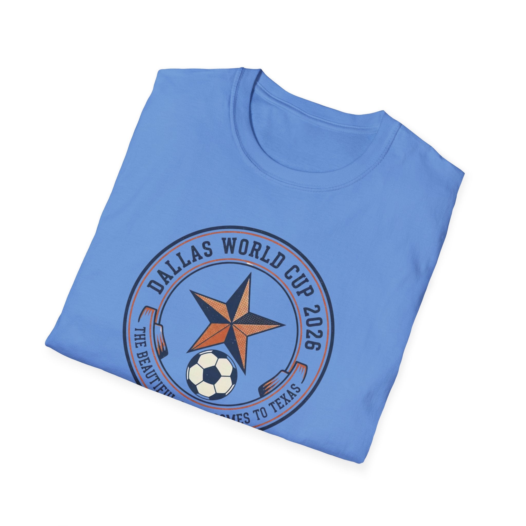 Dallas World Cup 2026 Soccer Badge T-Shirt