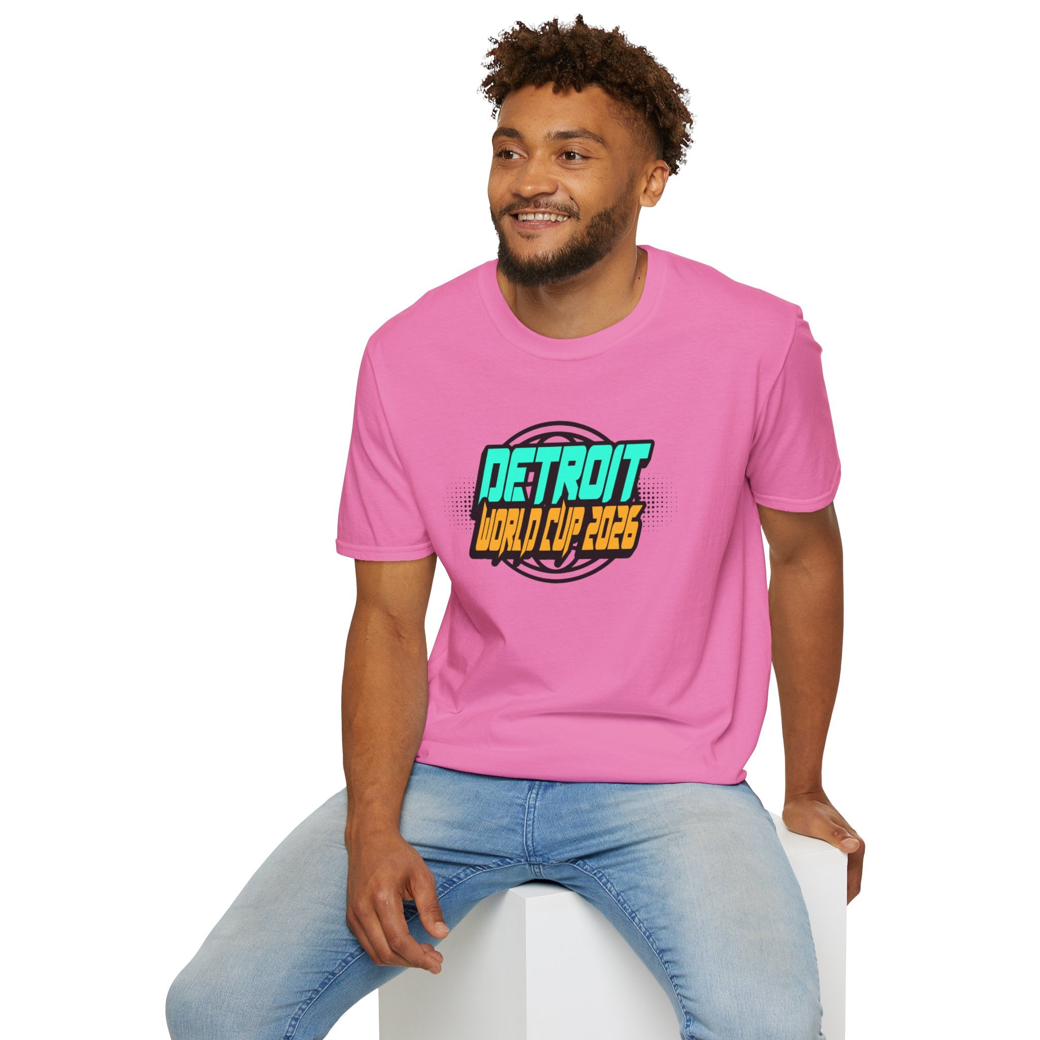Detroit World Cup 2026 T-Shirt — Retro Soccer Graphic Tee